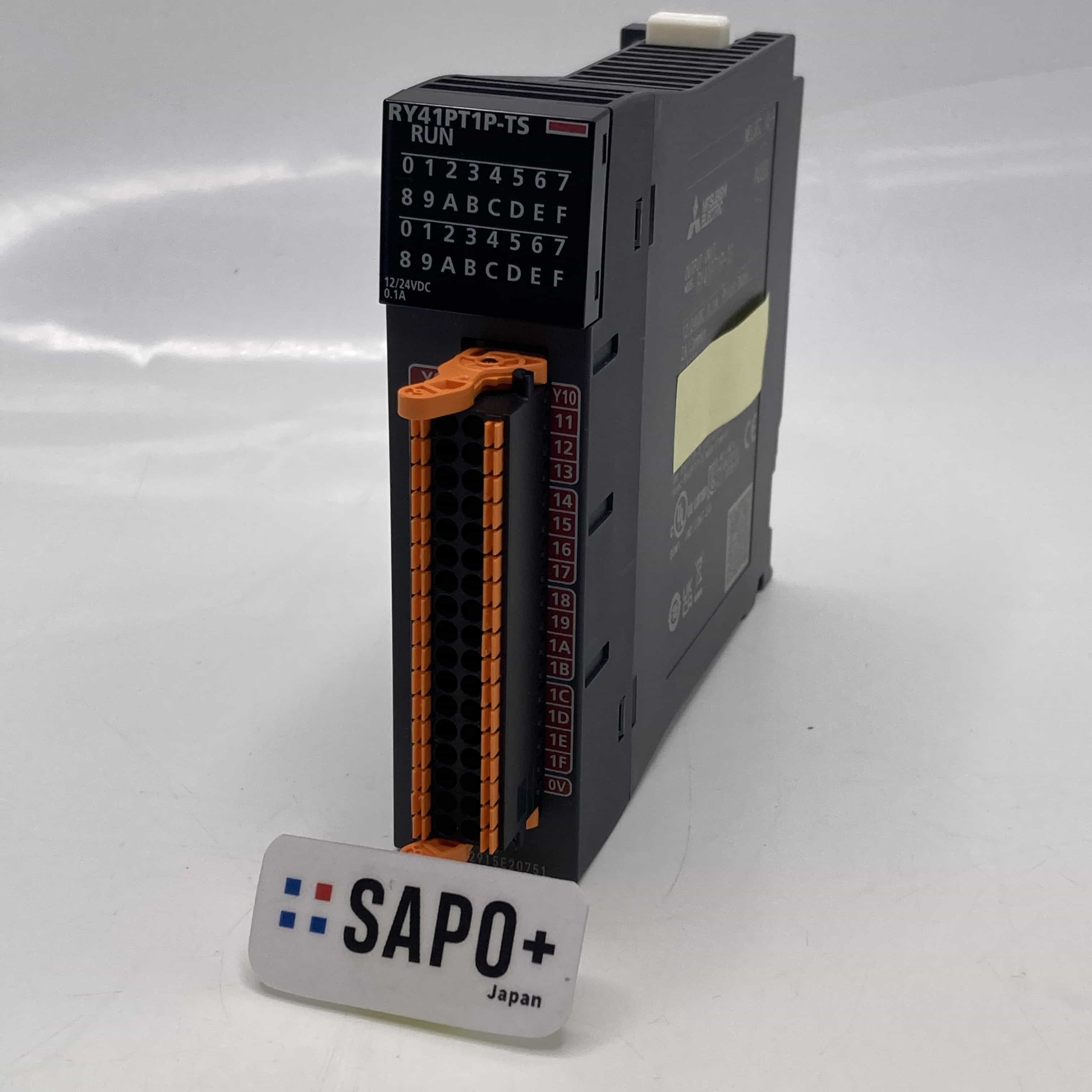 RY41PT1P-TS 2023年製 美品/取付のみ MELSEC iQ-R トランジスタ出力ユニット（プッシュイン） 三菱電機
