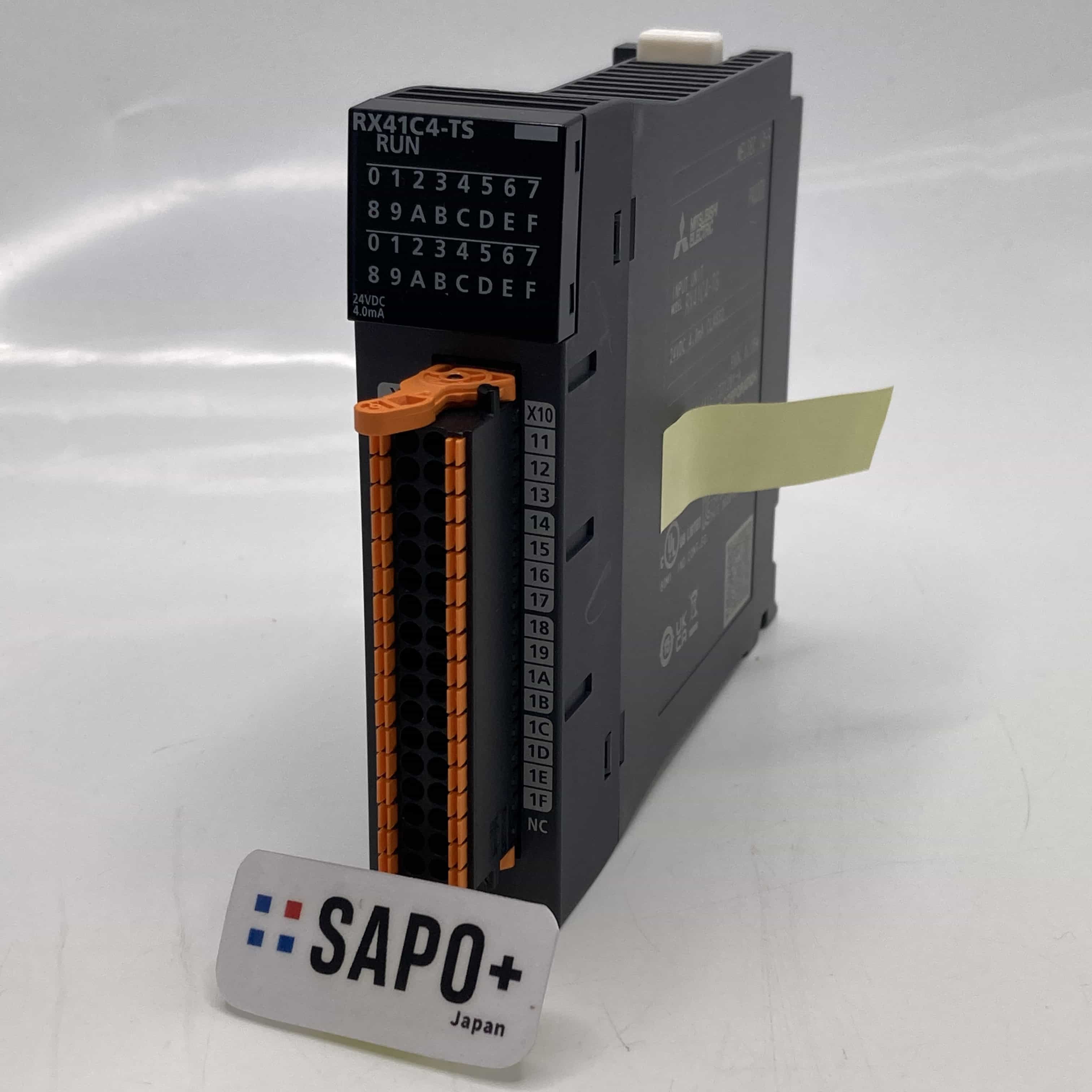 RX41C4-TS 2023年製 美品/取付のみ MELSEC iQ-R デジタル入力ユニット（プッシュイン） 三菱電機