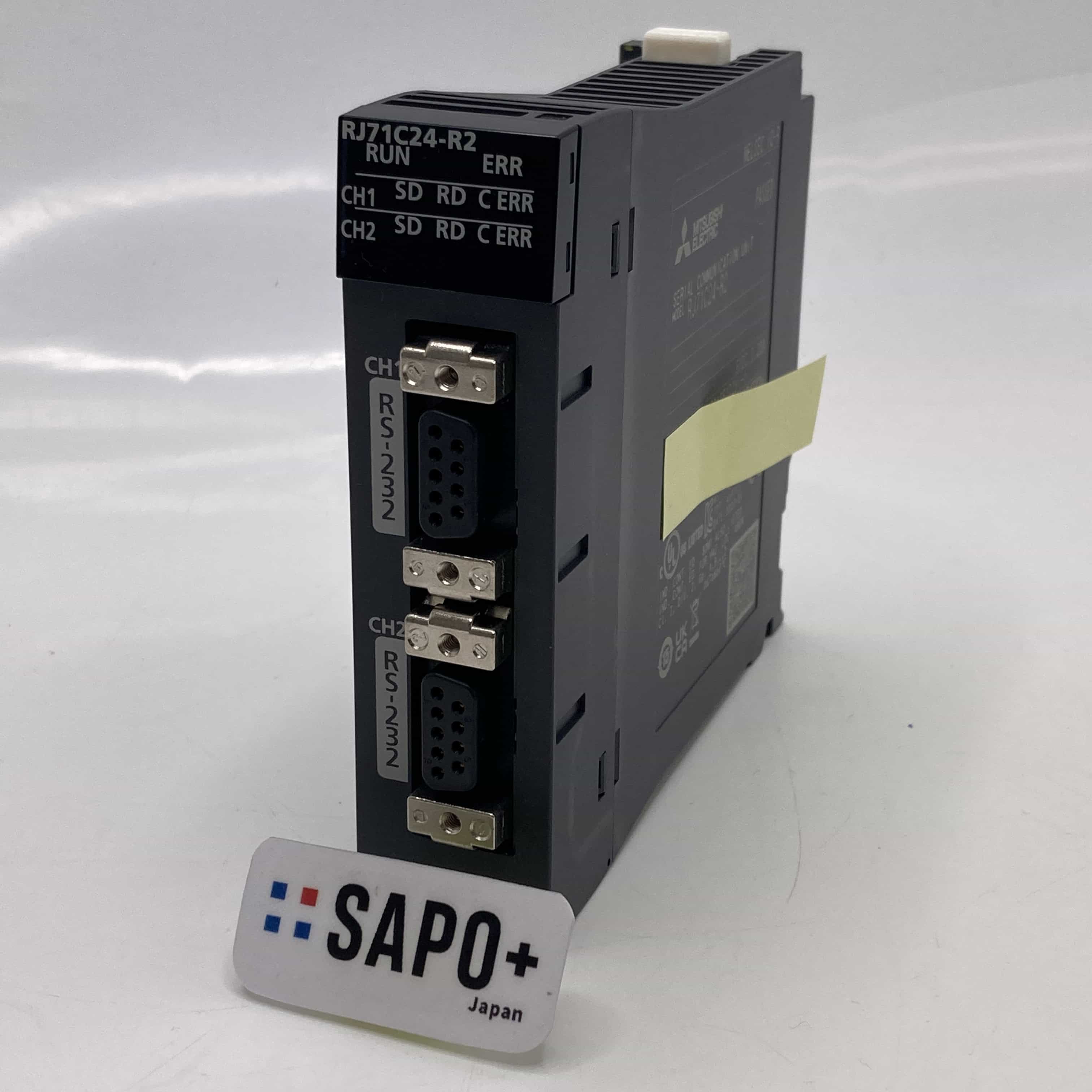 RJ71C24-R2 2023年製 取付のみ MELSEC iQ-R RS-232C通信ユニット 三菱電機