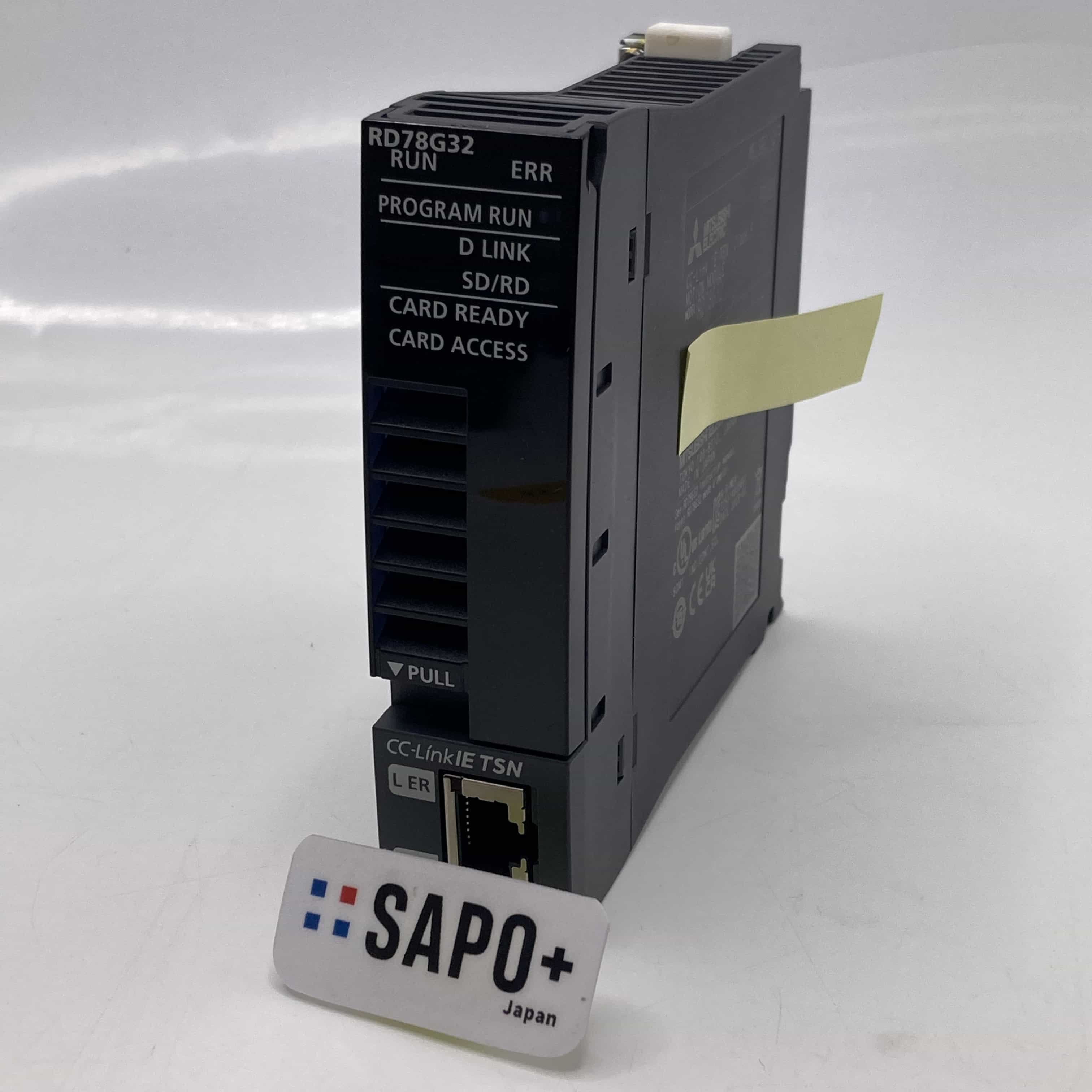 RD78G32 2023年製 取付のみ MELSEC iQ-R CC-Link IEフィールドネットワークユニット（高機能） 三菱電機