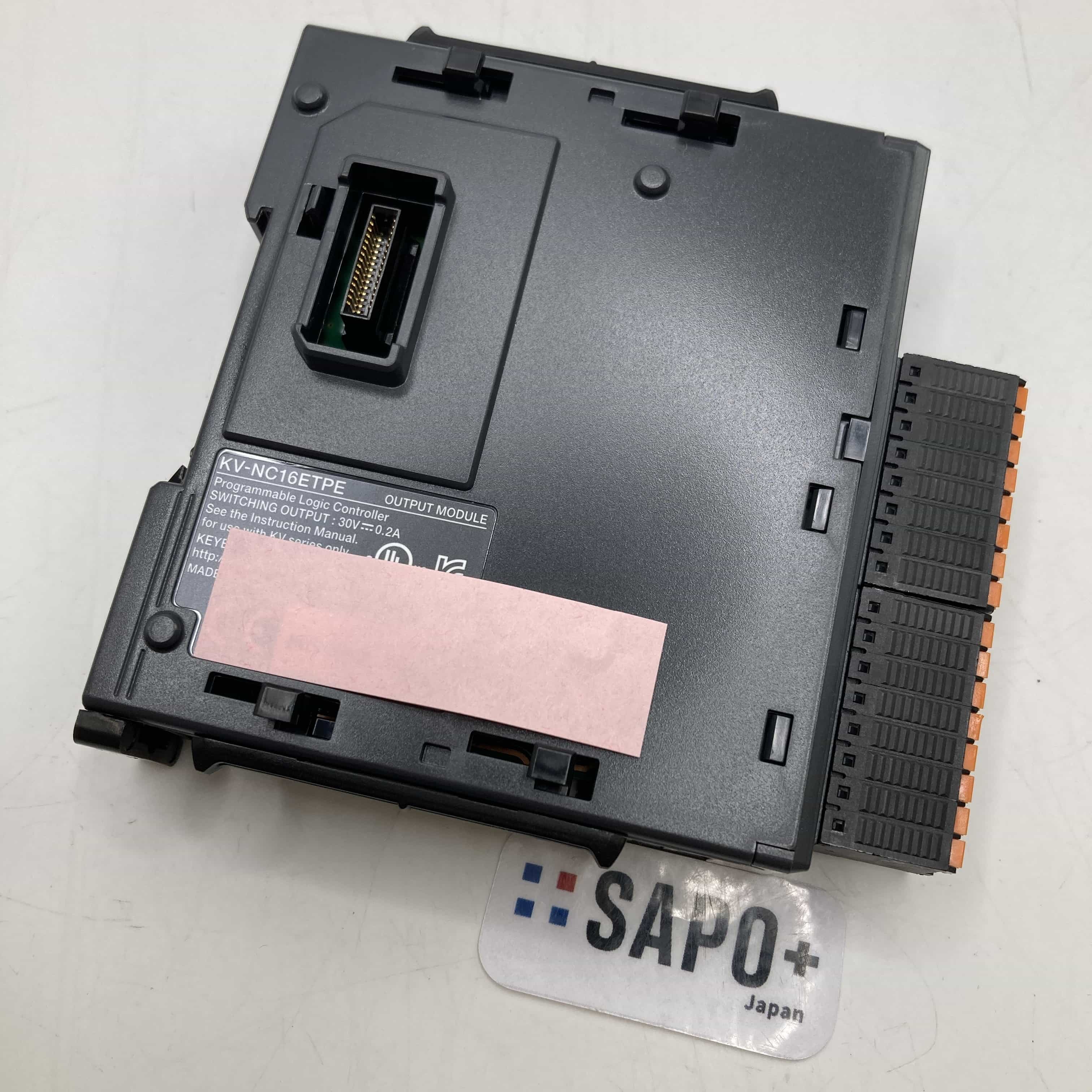 KV-NC16ETPE 取付のみ KVシリーズ 拡張ユニット（Ethernetトランジスタ出力） キーエンス