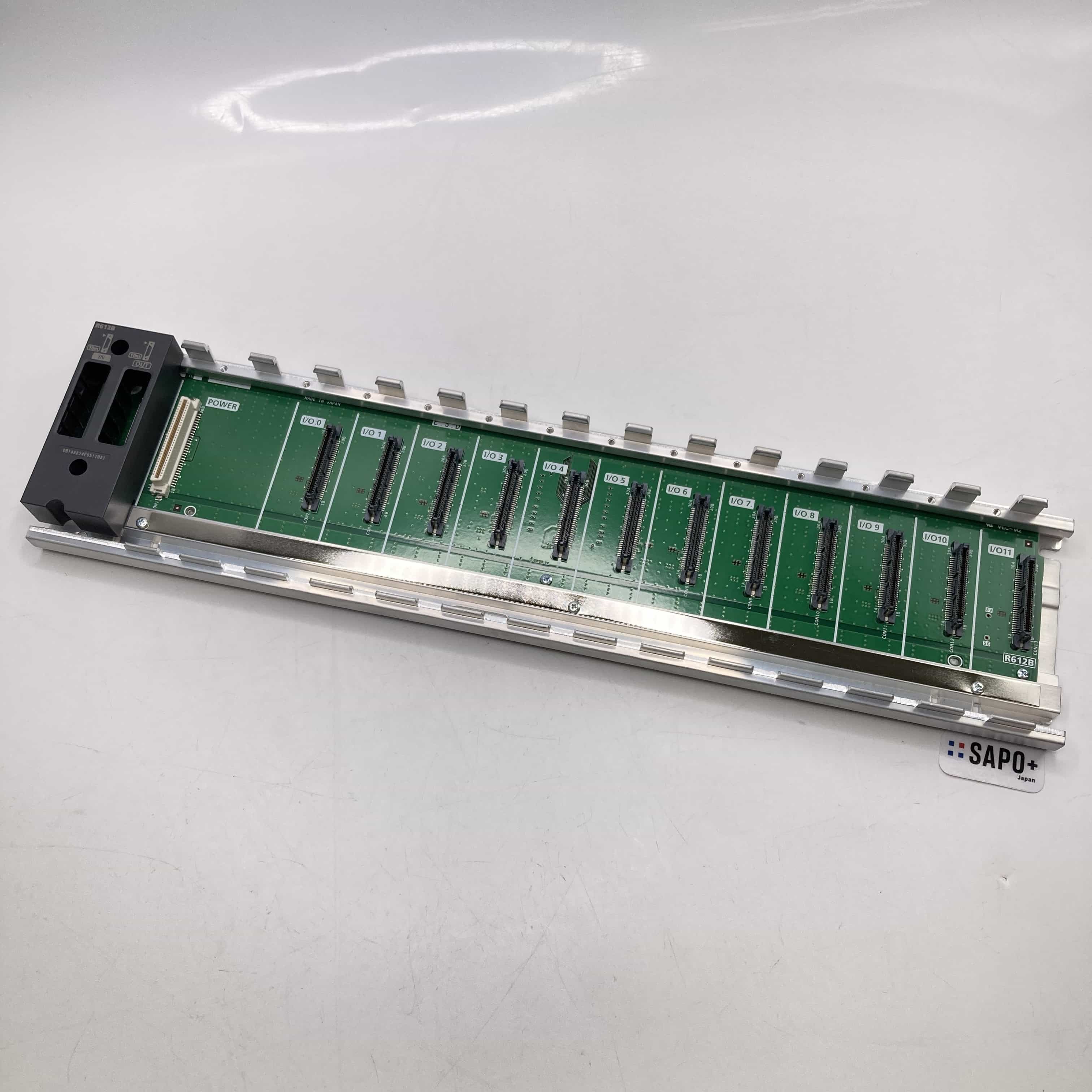 R612B 2023年製 取付のみ MELSEC iQ-R ベースユニット（12スロット） 三菱電機