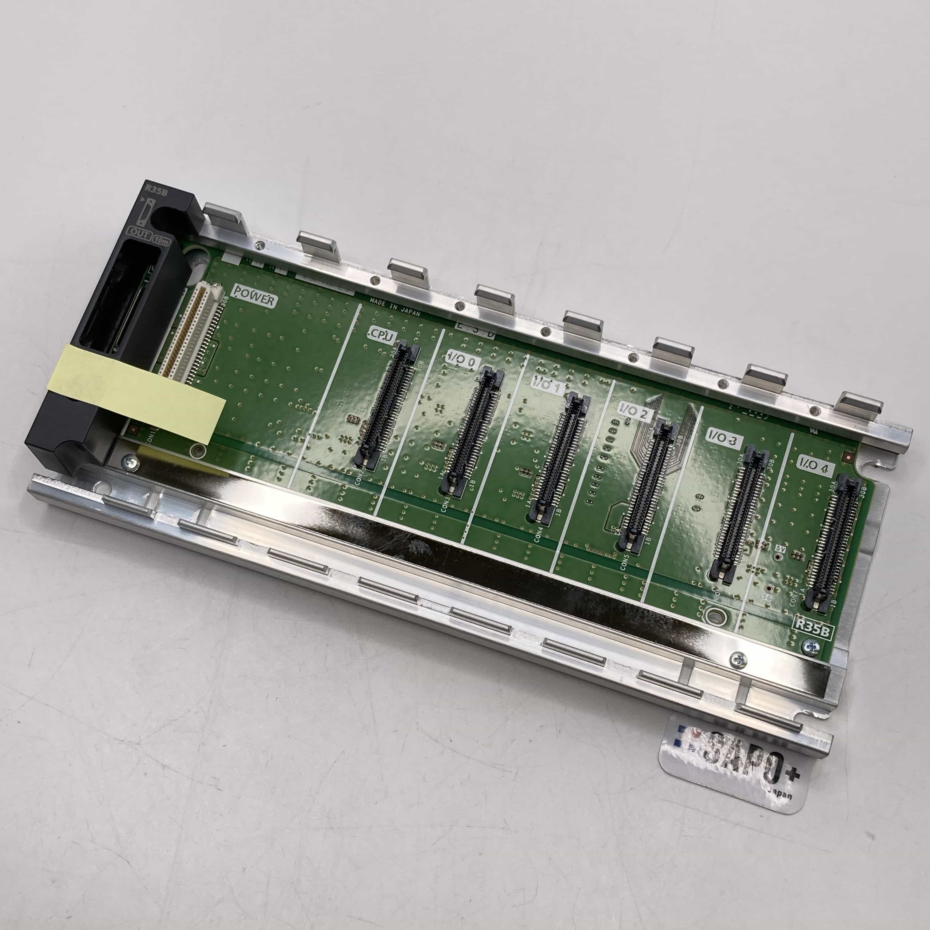 R35B 2023年製 取付のみ MELSEC iQ-R ベースユニット（5スロット） 三菱電機