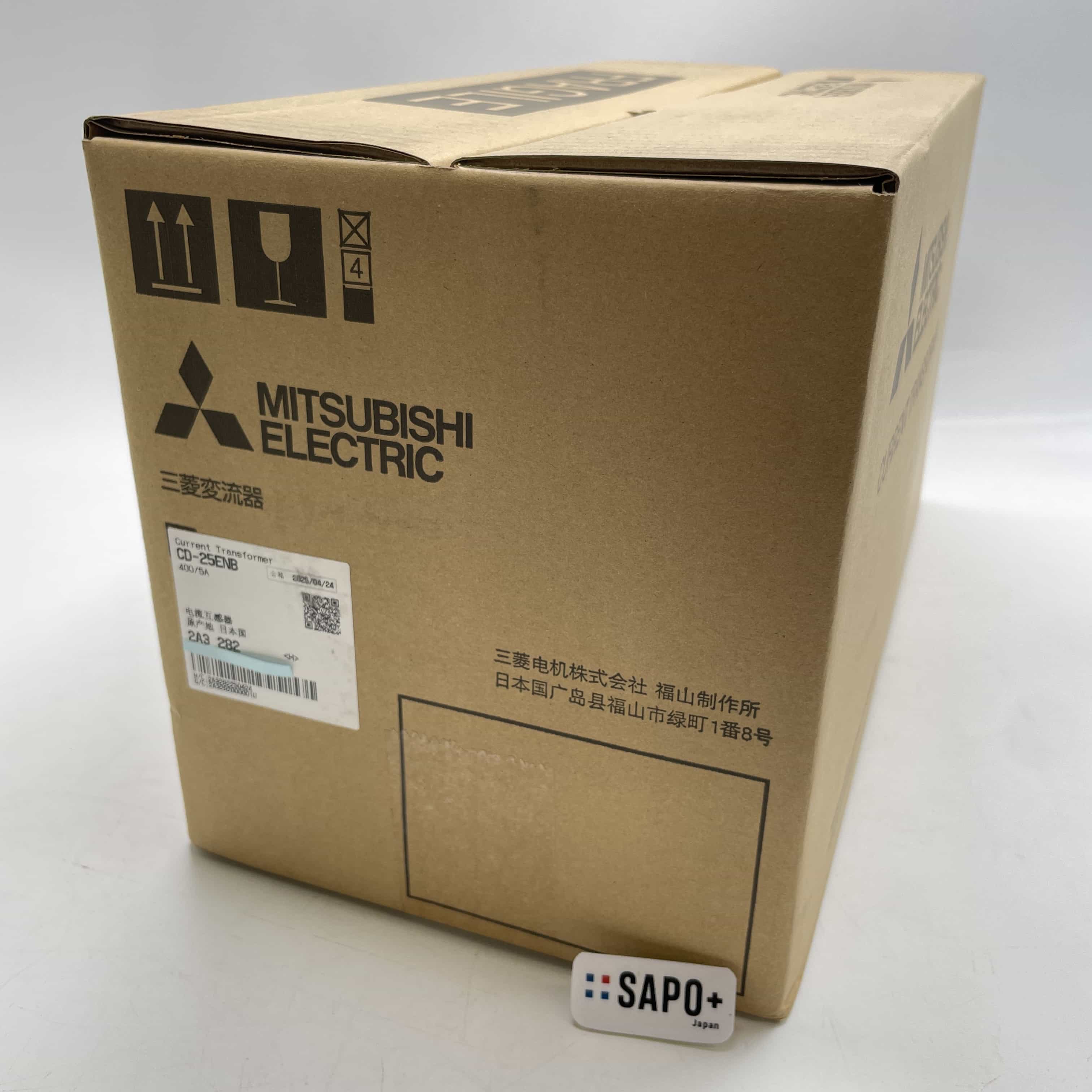 CD-25ENB 400/5A 2025年製 箱汚れ有 計器用高圧変流器 三菱電機