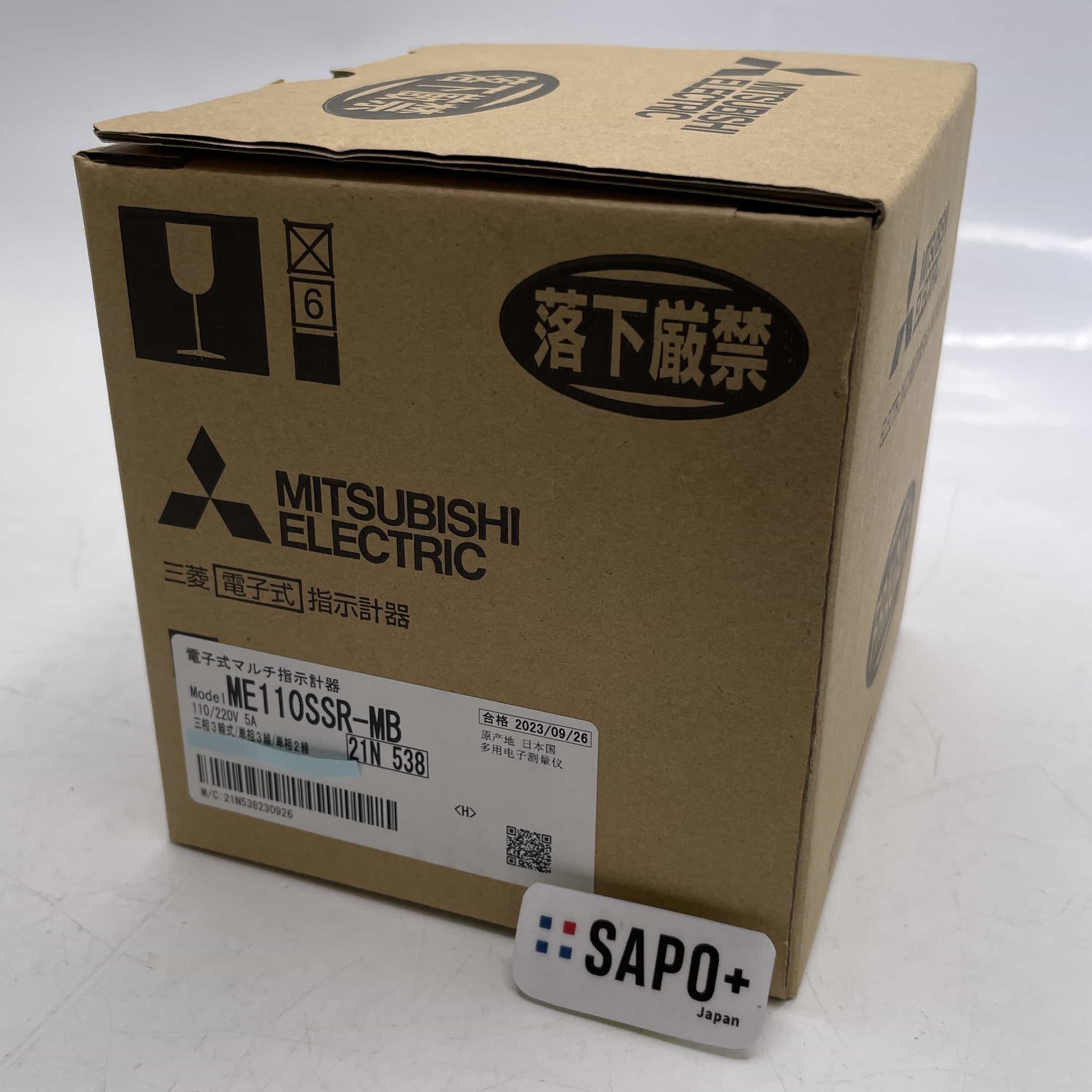 ME110SSR-MB 3P3W 110/220V 5A L 2023年製 箱汚れ有/テープ付着跡有 サーキットブレーカ 三菱電機