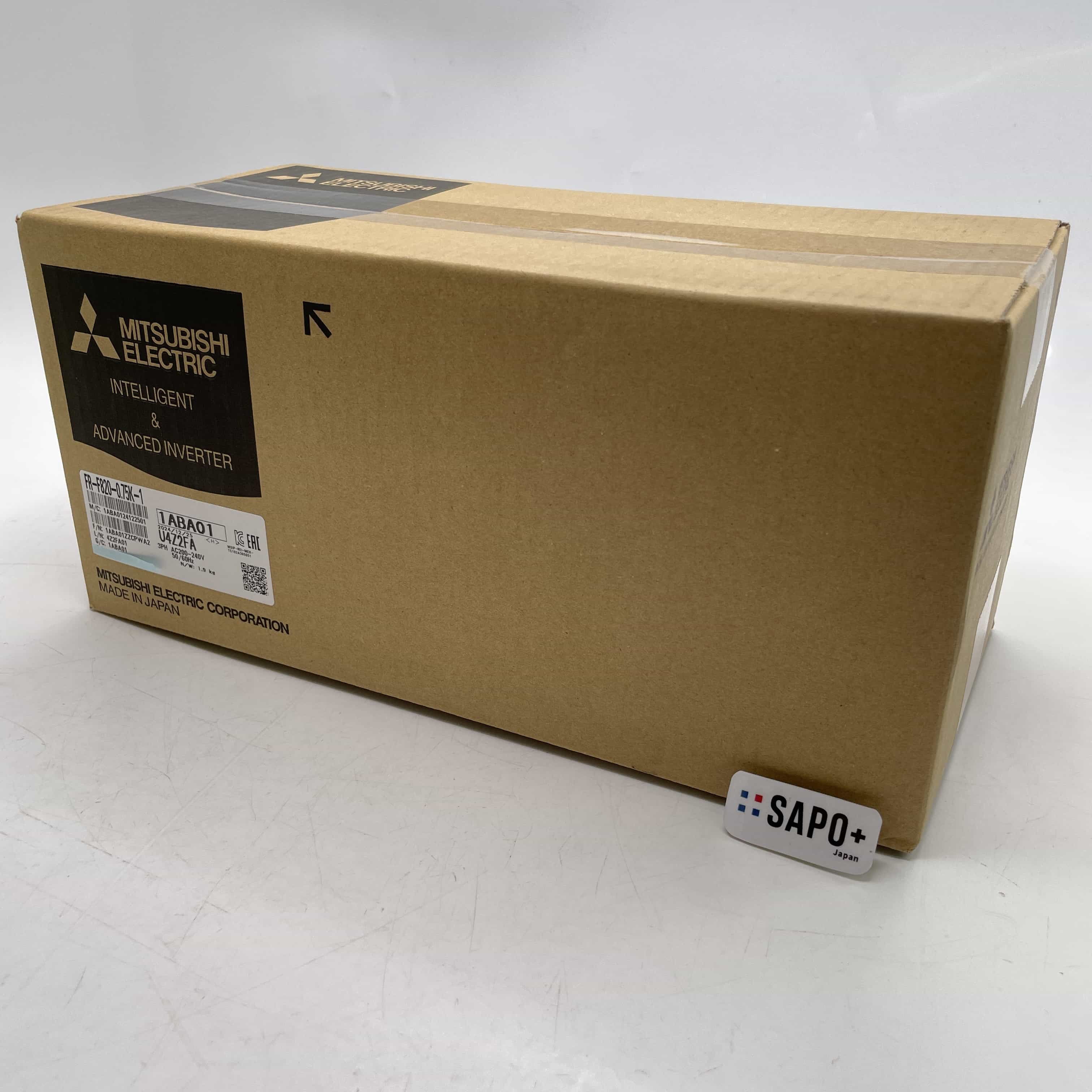 FR-F820-0.75K-1 2024年製 インバータ FREQROL 三菱電機