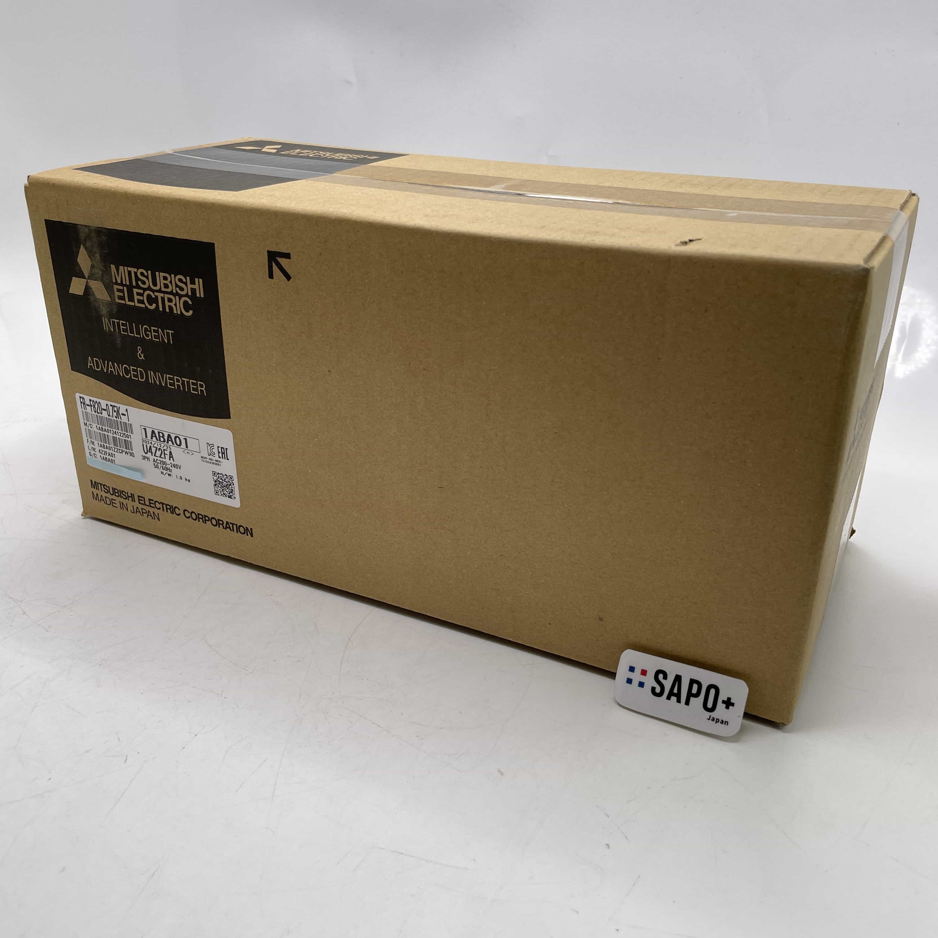 FR-F820-0.75K-1 2024年製 箱破れ有 インバータ FREQROL 三菱電機