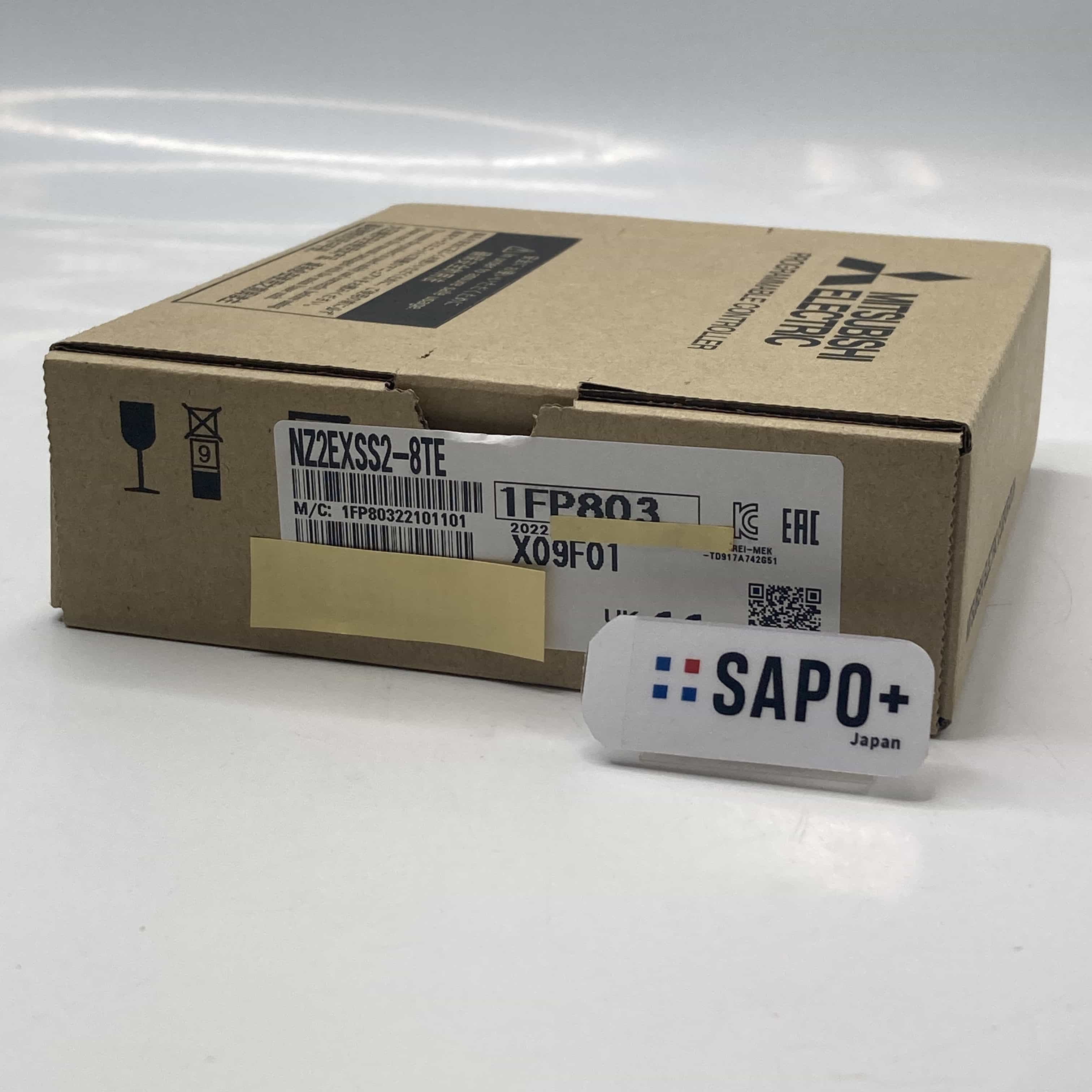 NZ2EXSS2-8TE 2022年製 IEフィールドネットワーク安全機能付きリモートI/Oユニット 三菱電機