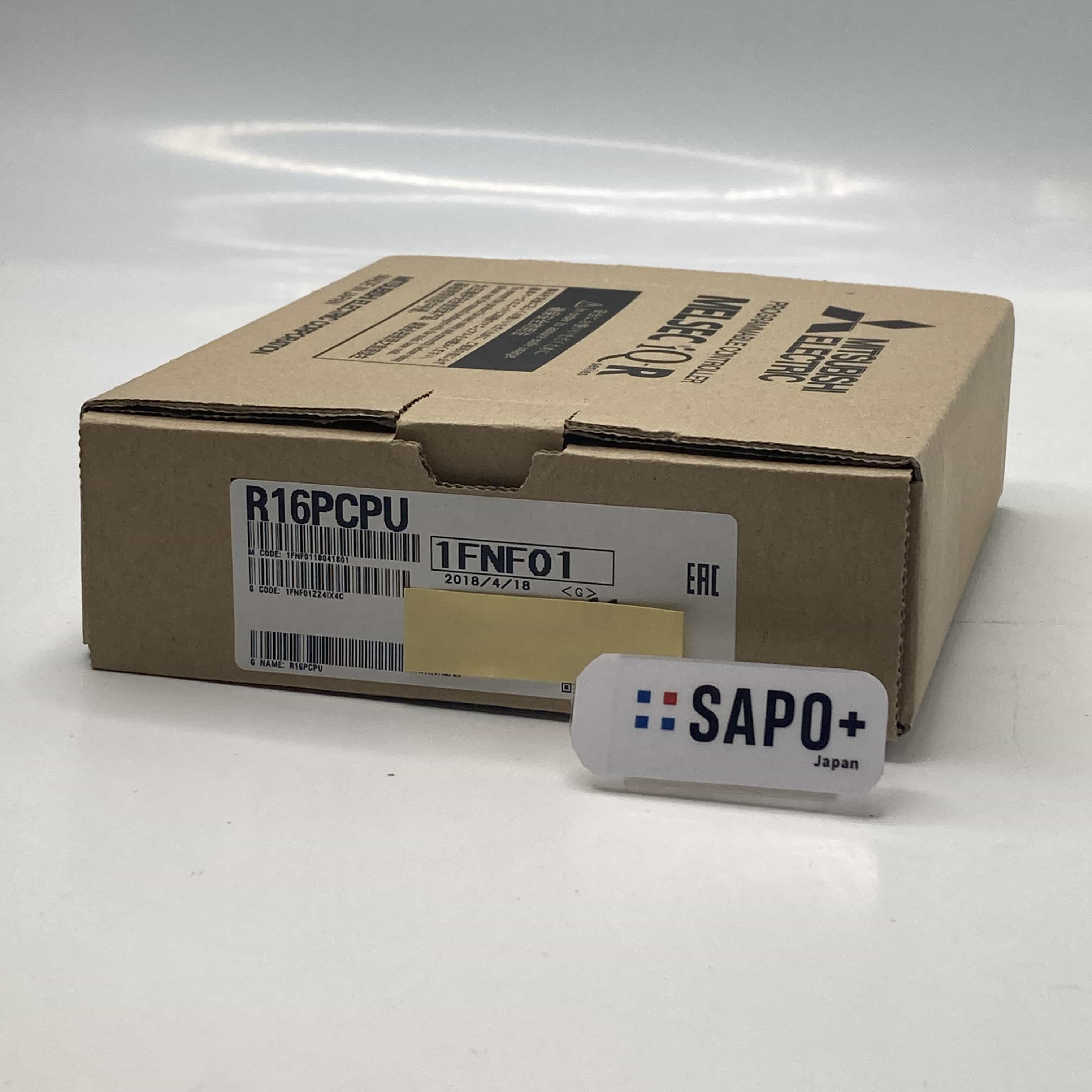 R16PCPU 2018年製 シール跡有 PLC CPUユニット 三菱電機