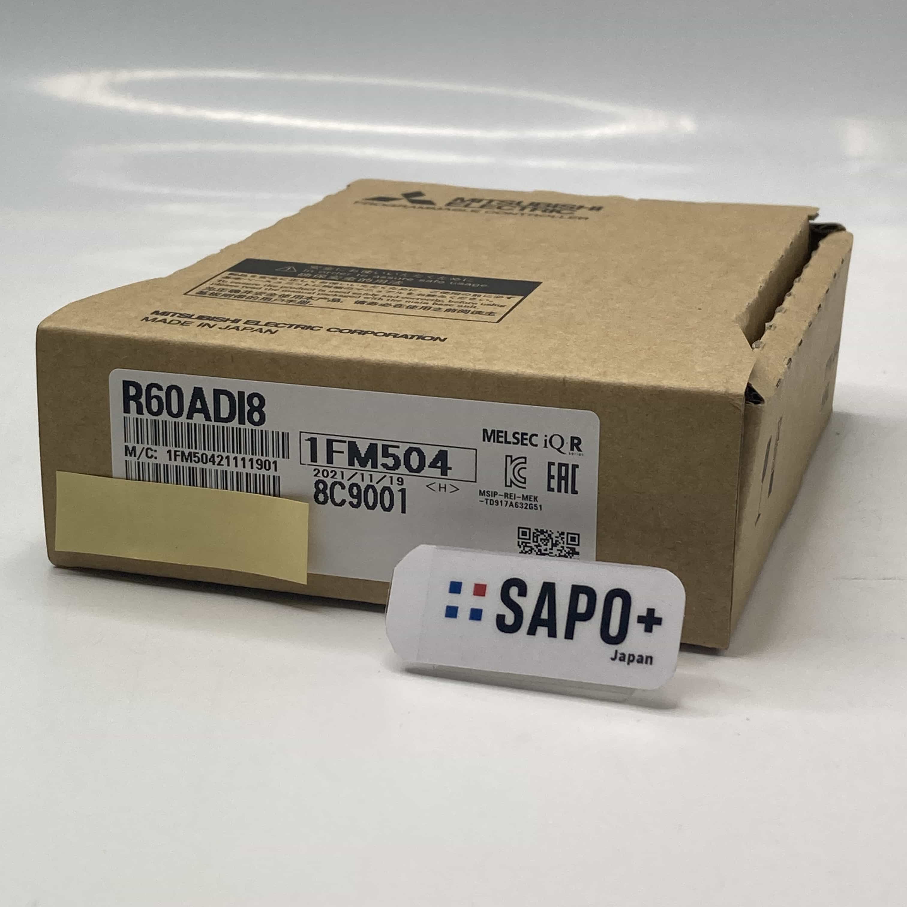 R60ADI8 2021年製 MELSEC iQ Rシリーズ アナログ ディジタル変換ユニット 三菱電機