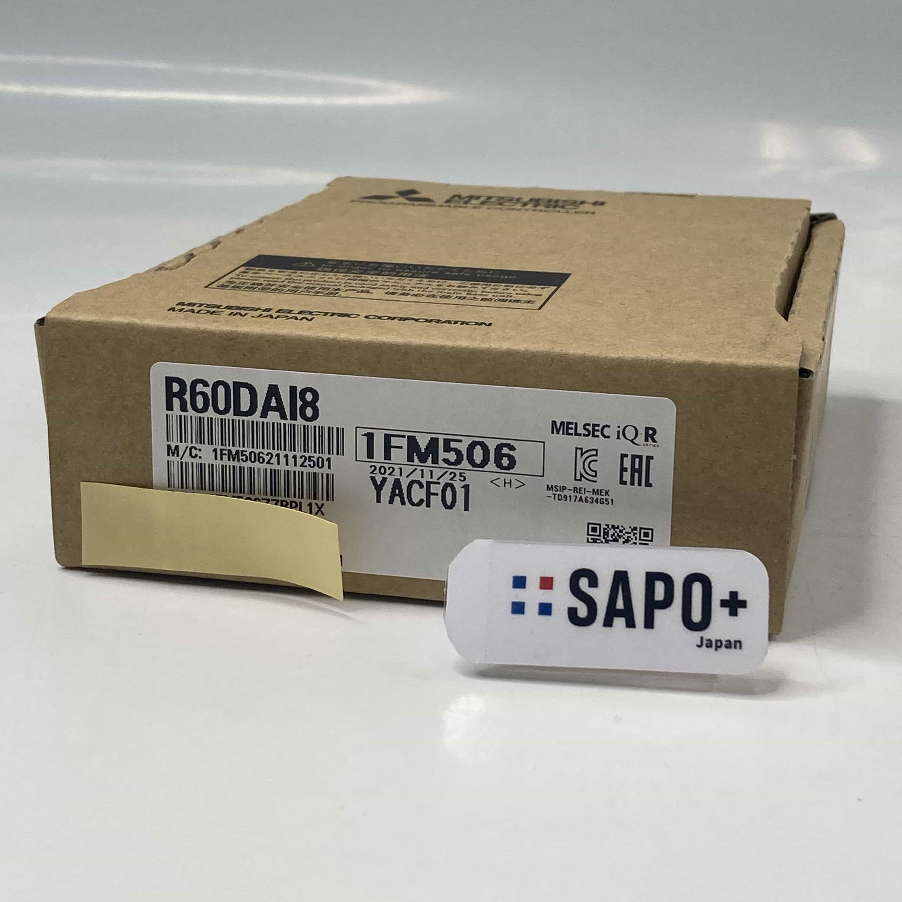 R60DAI8 2021年製 MELSEC iQ Rシリーズ アナログ ディジタル変換ユニット 三菱電機