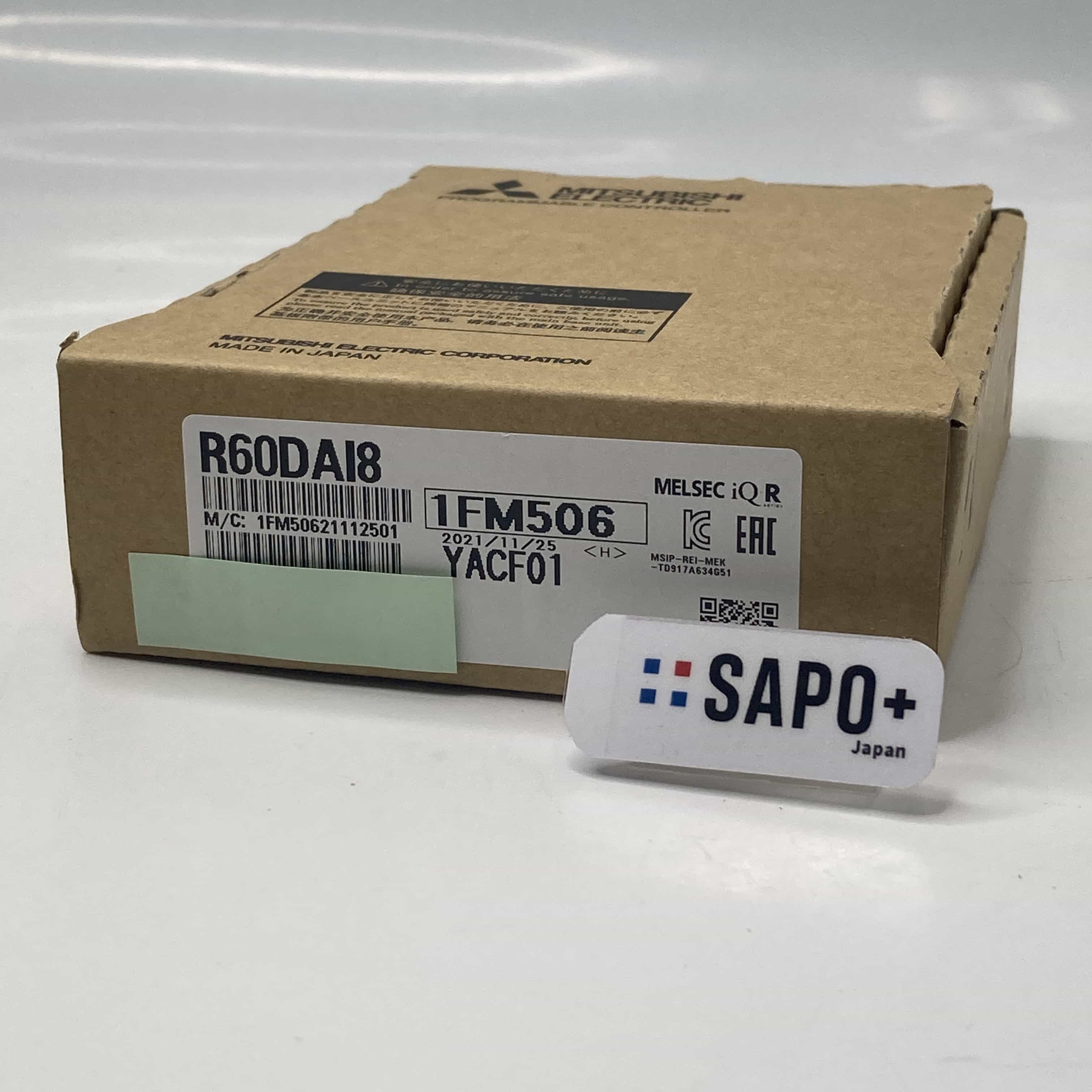 R60DAI8 2021年製 箱潰れ有 MELSEC iQ Rシリーズ アナログ ディジタル変換ユニット 三菱電機