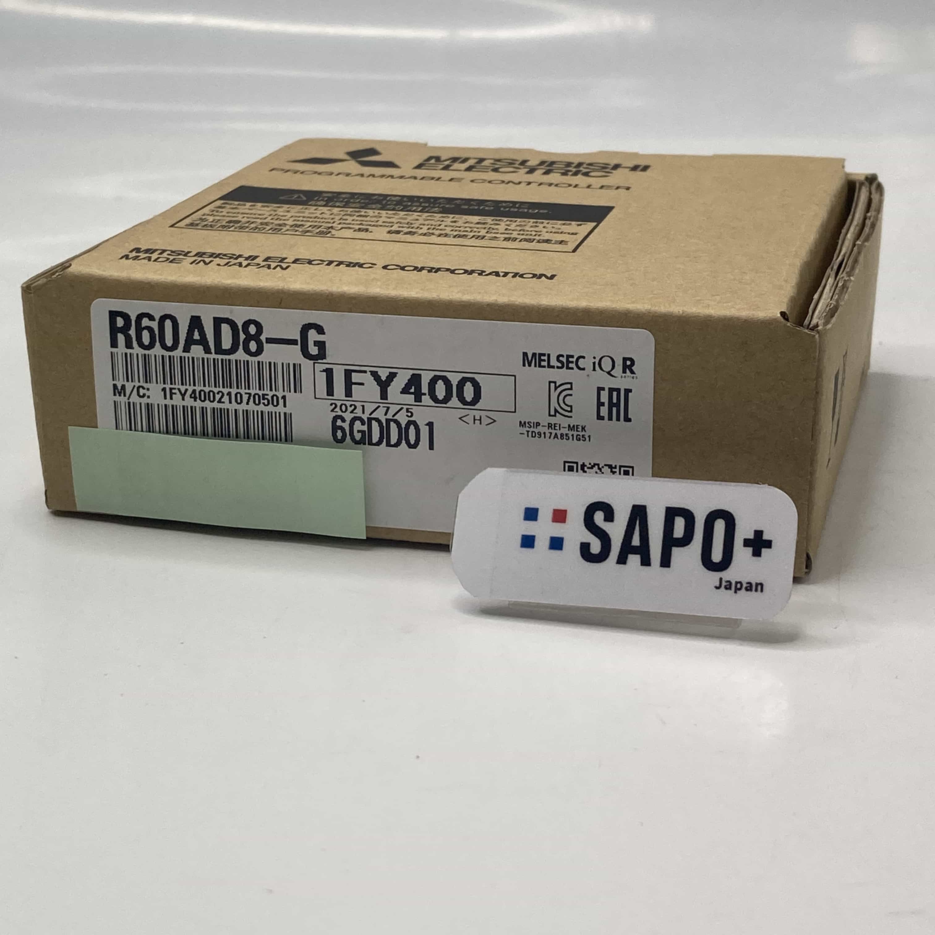 R60AD8-G 2021年製 アナログ入力ユニット 三菱電機