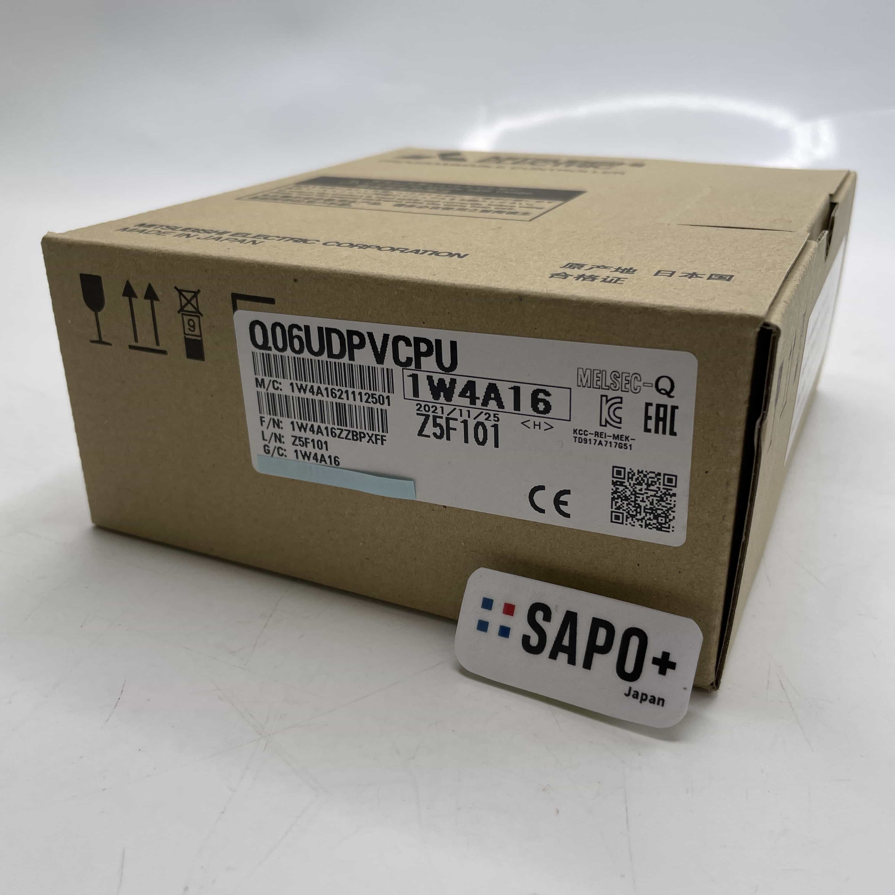 Q06UDPVCPU 2021年製 PLC CPUユニット 三菱電機