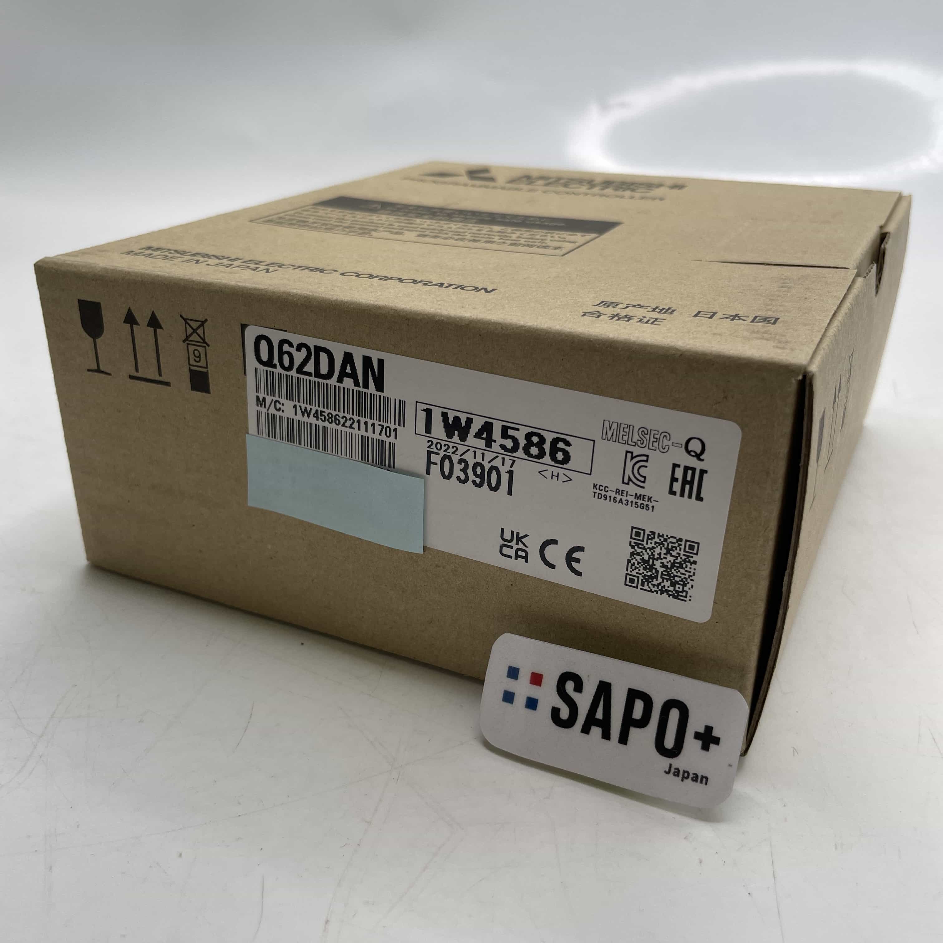 Q62DAN 2022年製 テープ付着跡有 トランジスタ出力ユニット 三菱電機