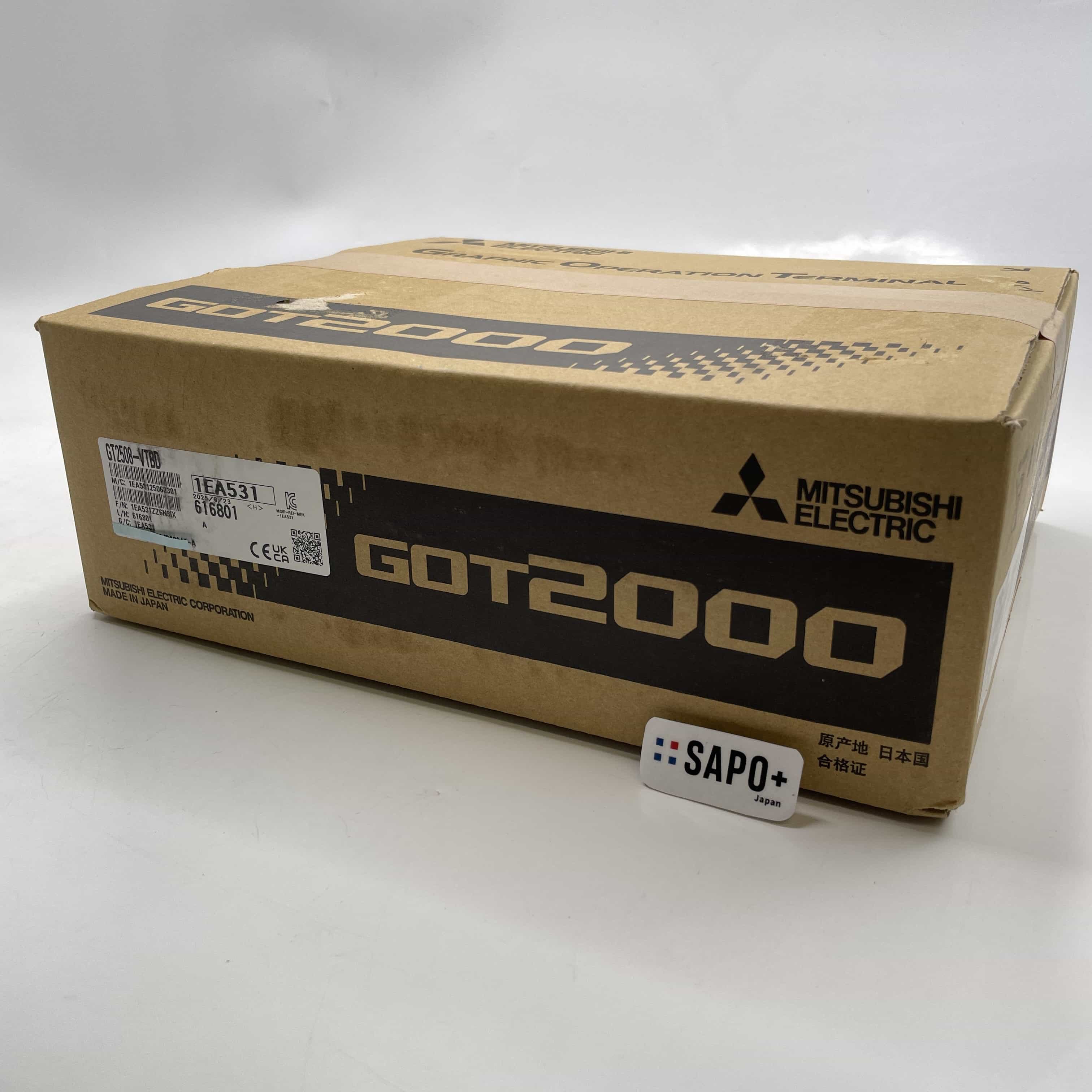 GT2508-VTBD 2025年製 箱破れ有/テープ付着跡有 表示器（GOT） 三菱電機
