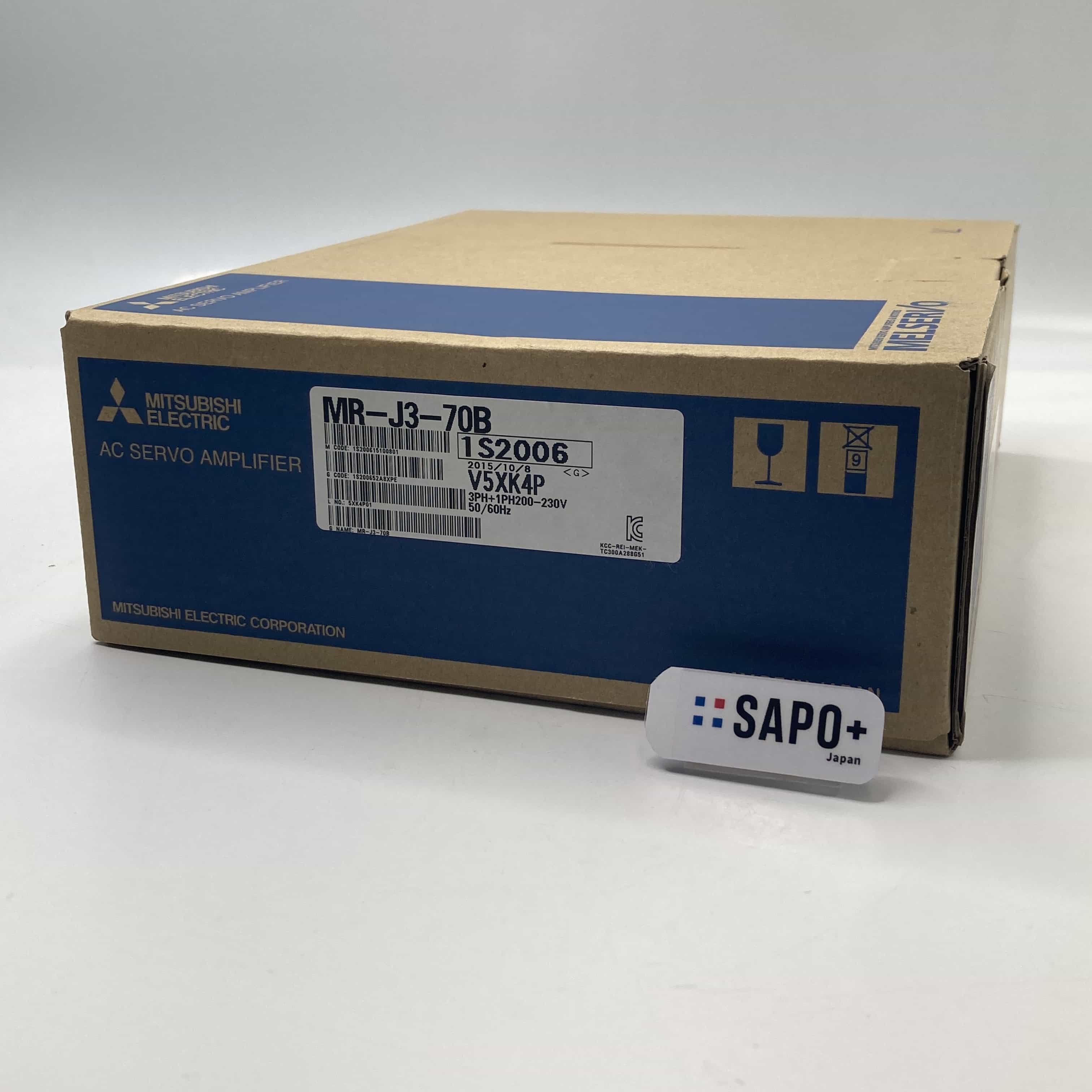 MR-J3-70B 2015年製 テープ付着跡有 サーボアンプ 三菱電機