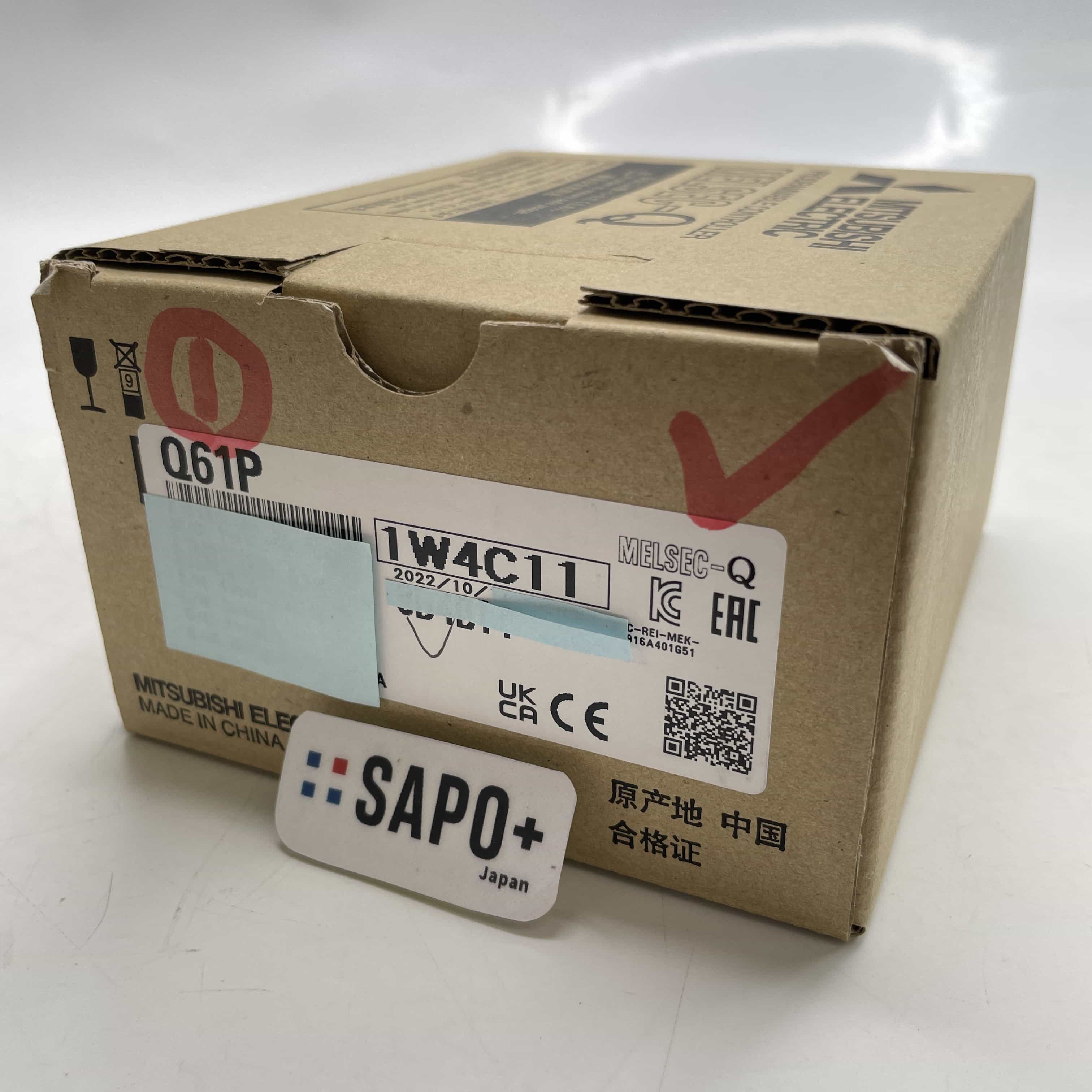 Q61P 2022年製 印字有/テープ付着跡有 箱番号は選べません 電源ユニット 三菱電機
