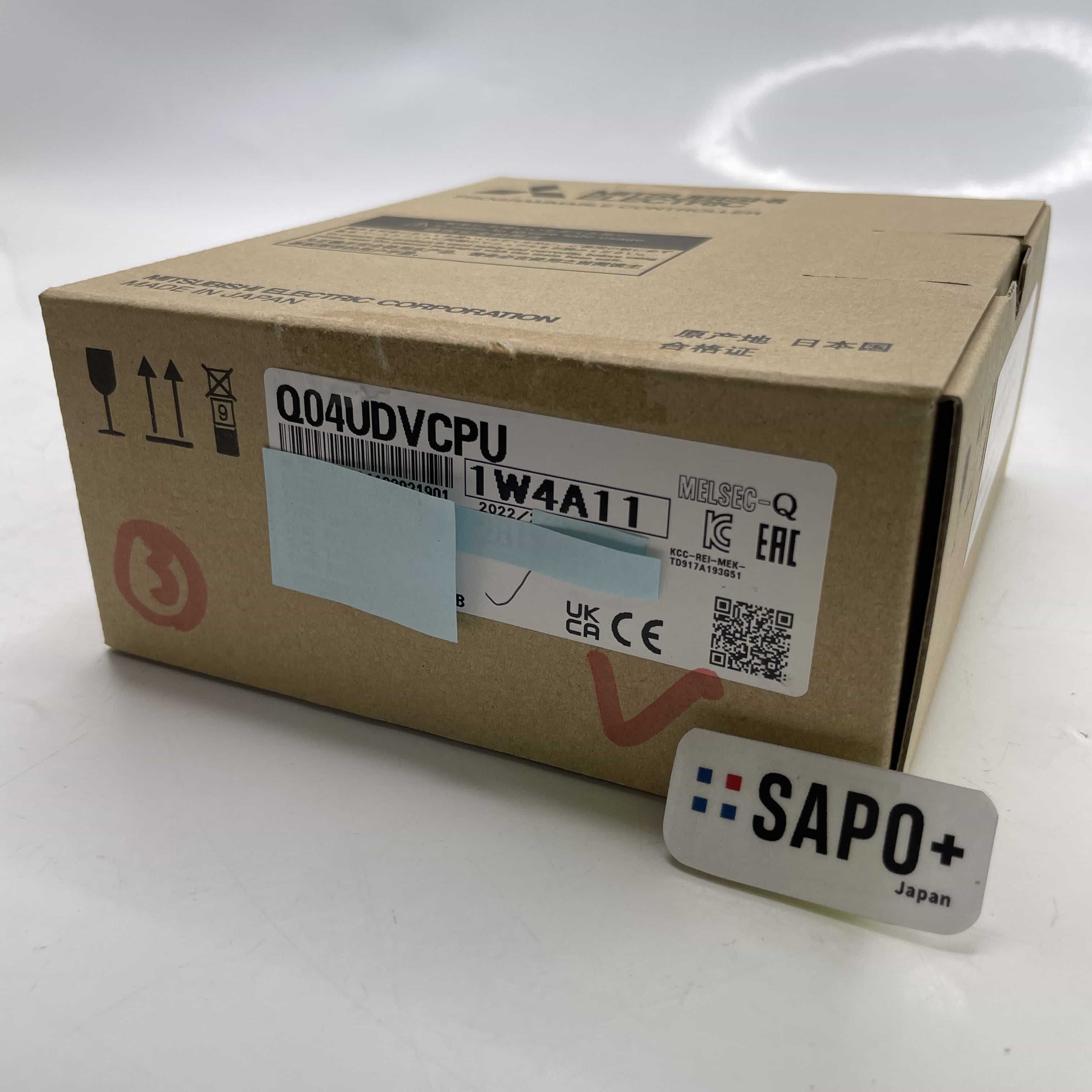 Q04UDVCPU 2022年製 箱破れ/印字有/テープ付着跡有 箱番号は選べません CPUユニット 三菱電機