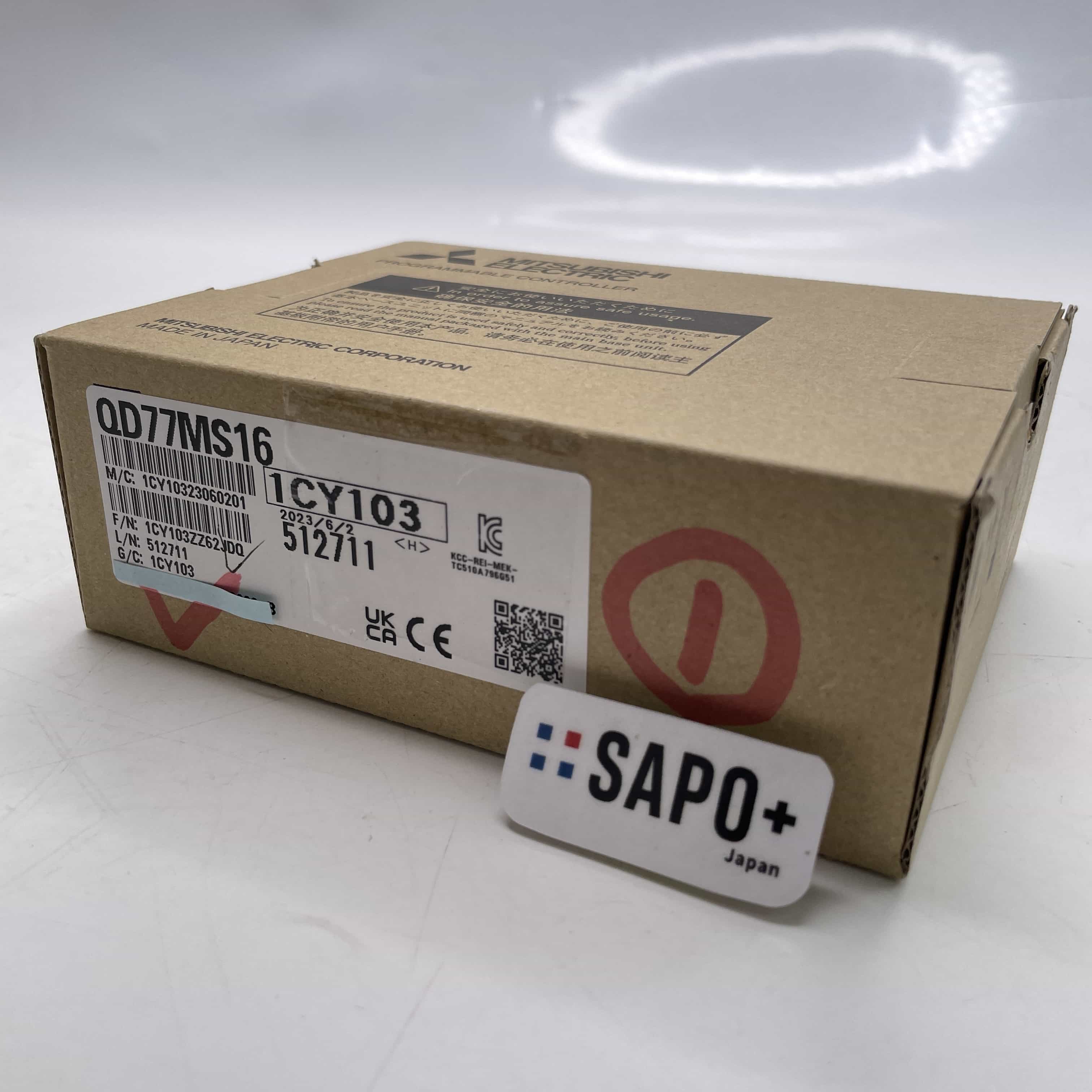 QD77MS16 2023年製 箱破れ/印字有/テープ付着跡有 シンプルモーションユニット 三菱電機