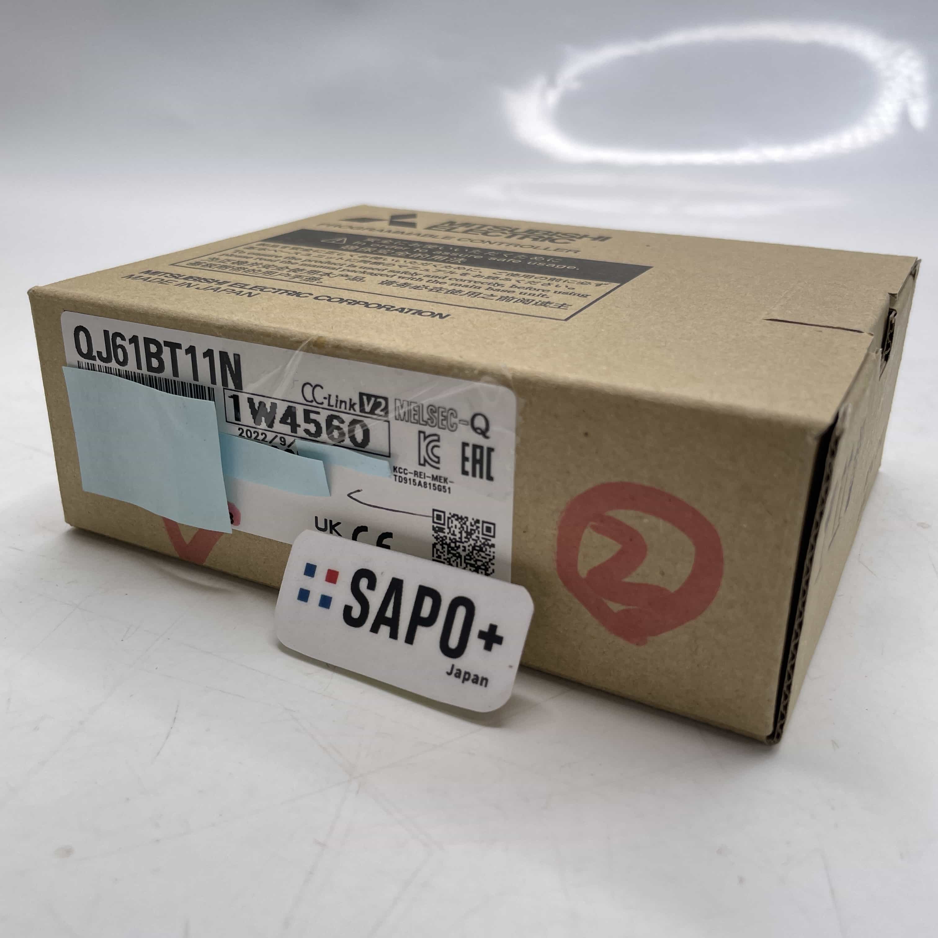 QJ61BT11N 2022年製 印字有/テープ付着有/テープ付着跡有 箱番号は選べません CC-Linkシステムマスタ/ローカルユニット 三菱電機