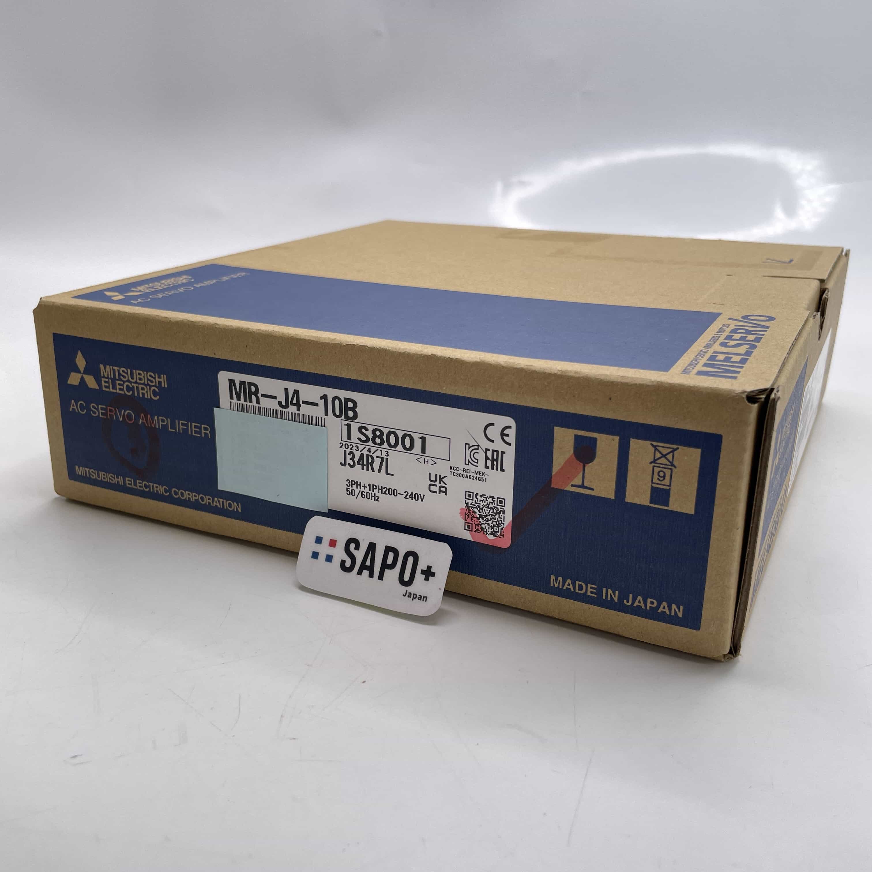 MR-J4-10B 2023年製 箱破れ/印字有/テープ付着跡有 箱番号は選べません サーボアンプ 三菱電機