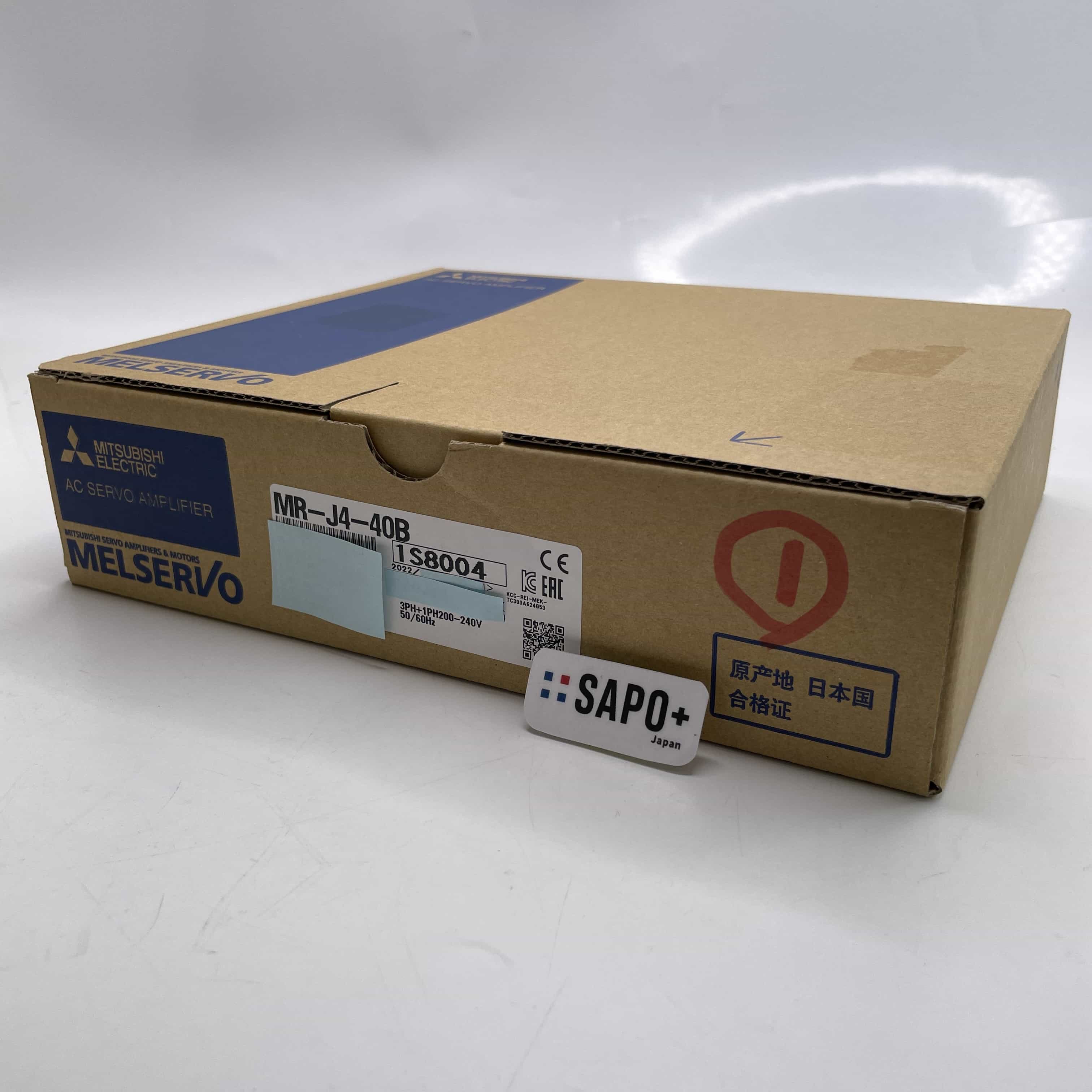 MR-J4-40B 2022年製 印字有/テープ付着跡有 箱番号は選べません サーボアンプ 三菱電機