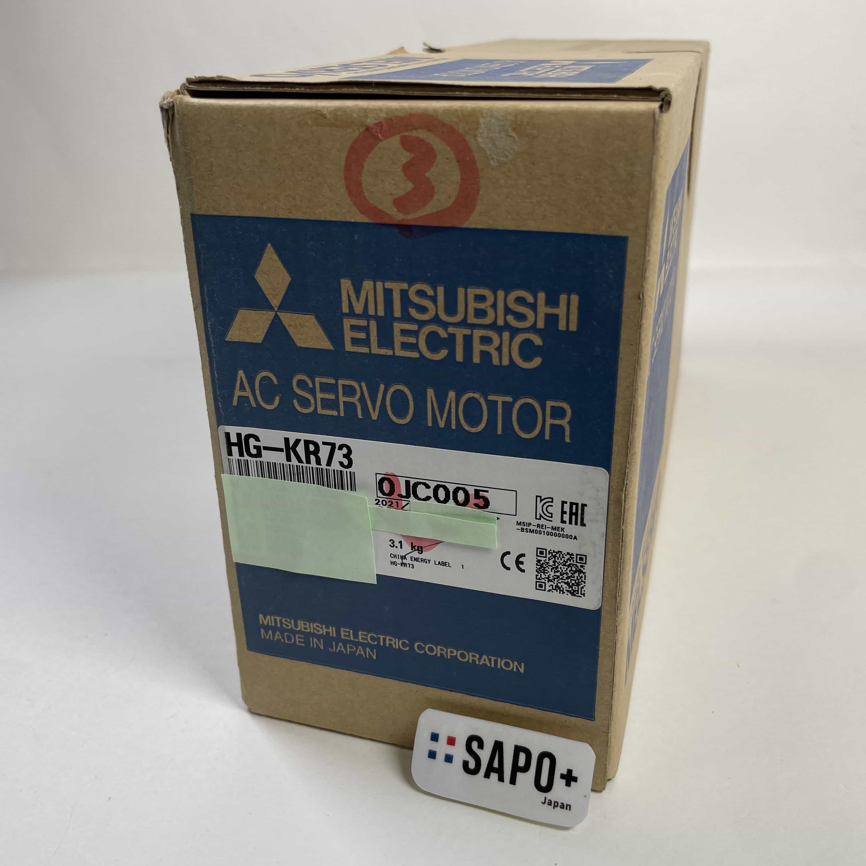 HG-KR73 2021年製 印字有/テープ付着有/テープ付着跡有 箱番号は選べません サーボモータ 三菱電機