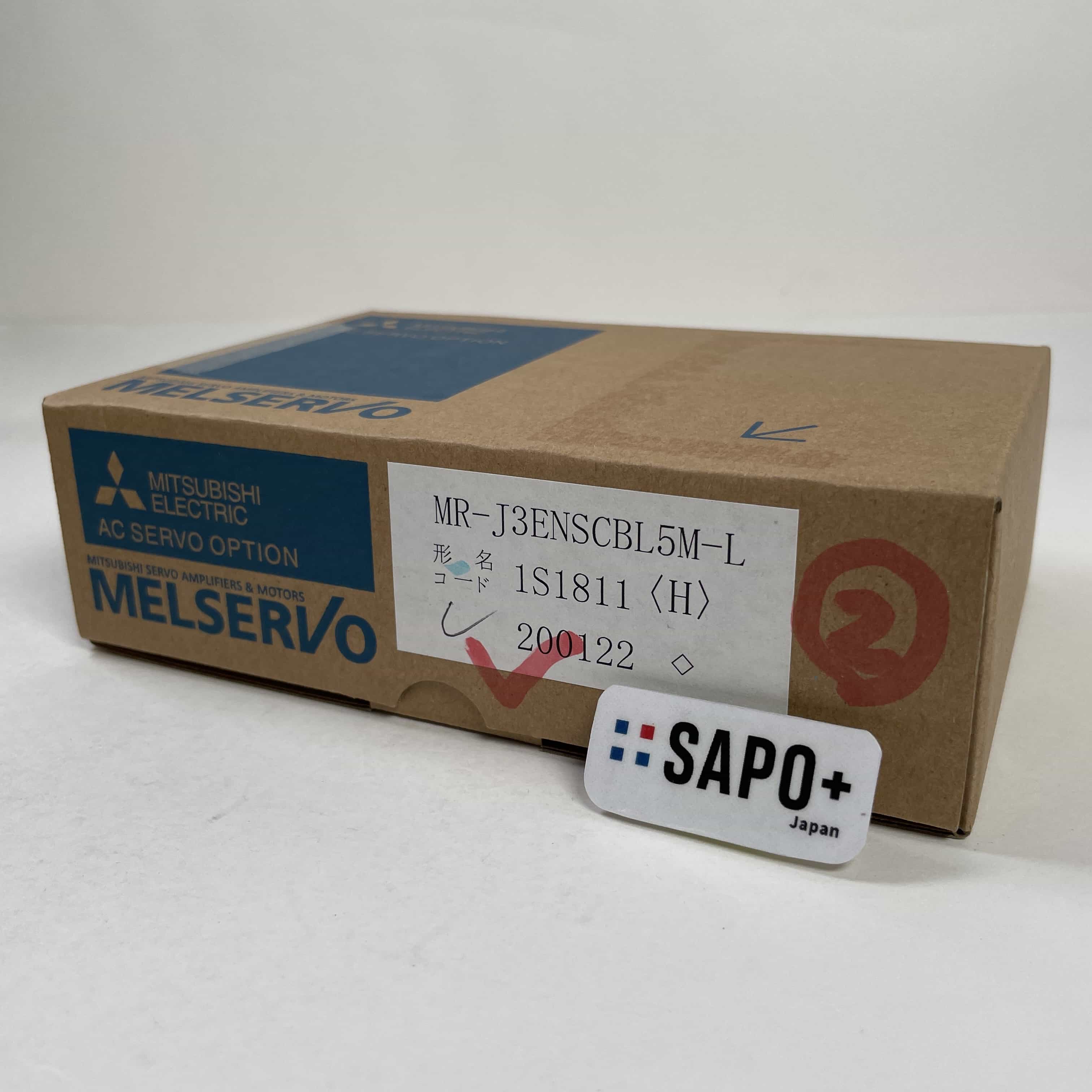 MR-J3ENSCBL5M-L  汚れ有/印字有/テープ付着有/テープ付着跡有 箱番号は選べません エンコーダケーブル 5m 三菱電機