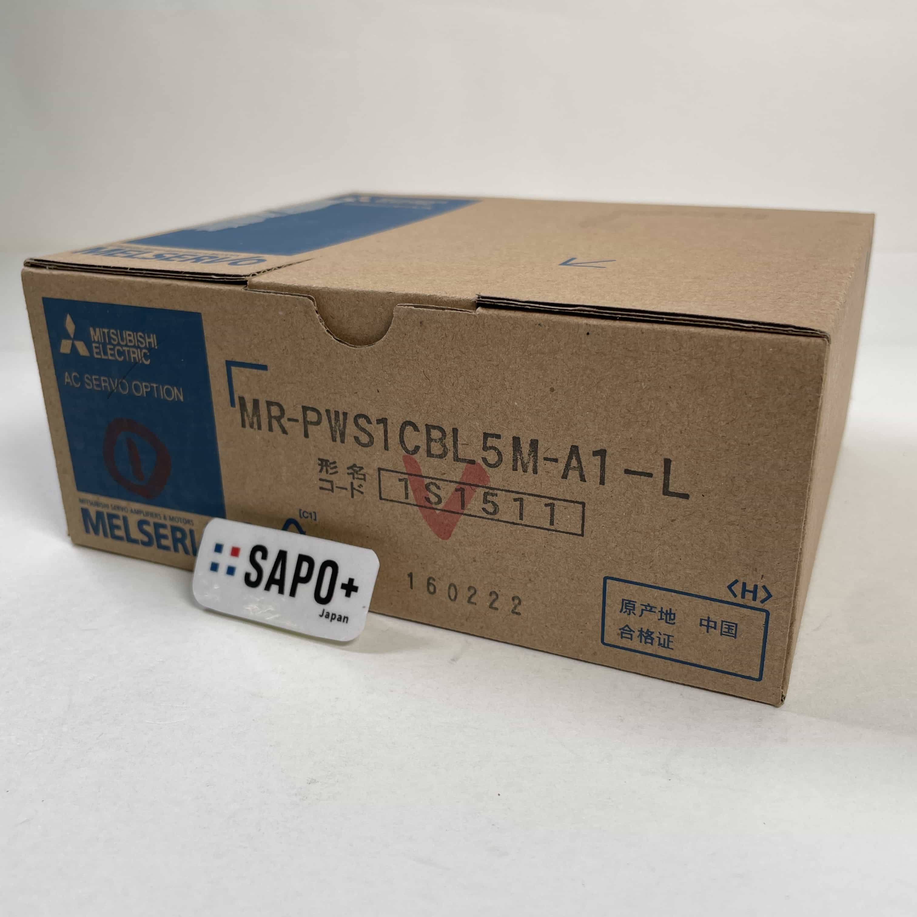 MR-PWS1CBL 5M-A1-L  箱汚れ有/印字有/テープ付着有/テープ付着跡有 箱番号は選べません 電源ケーブル 5m 三菱電機