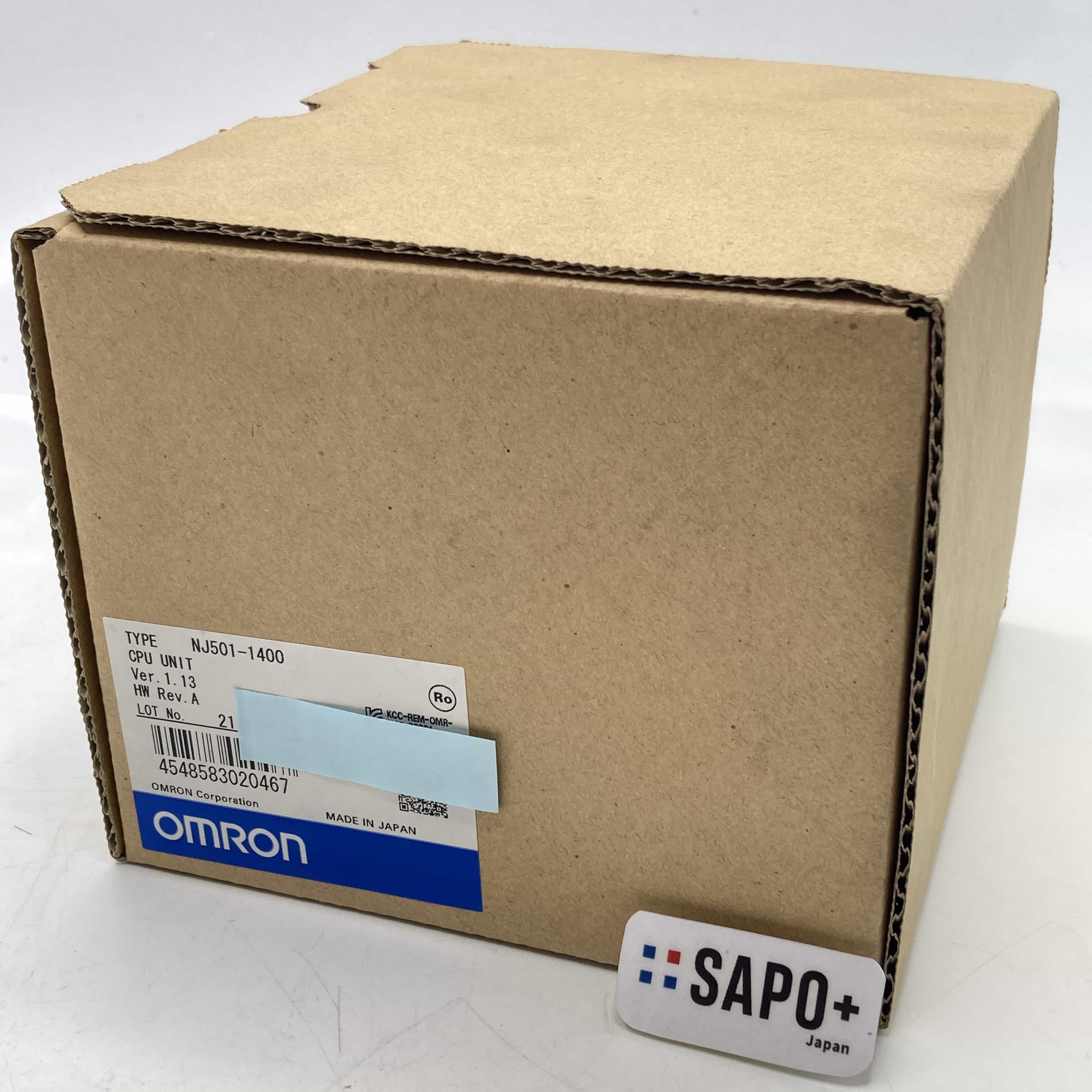 NJ501-1400 Ver.1.13 箱汚れ有 NJシリーズ CPUユニット（PLC） オムロン