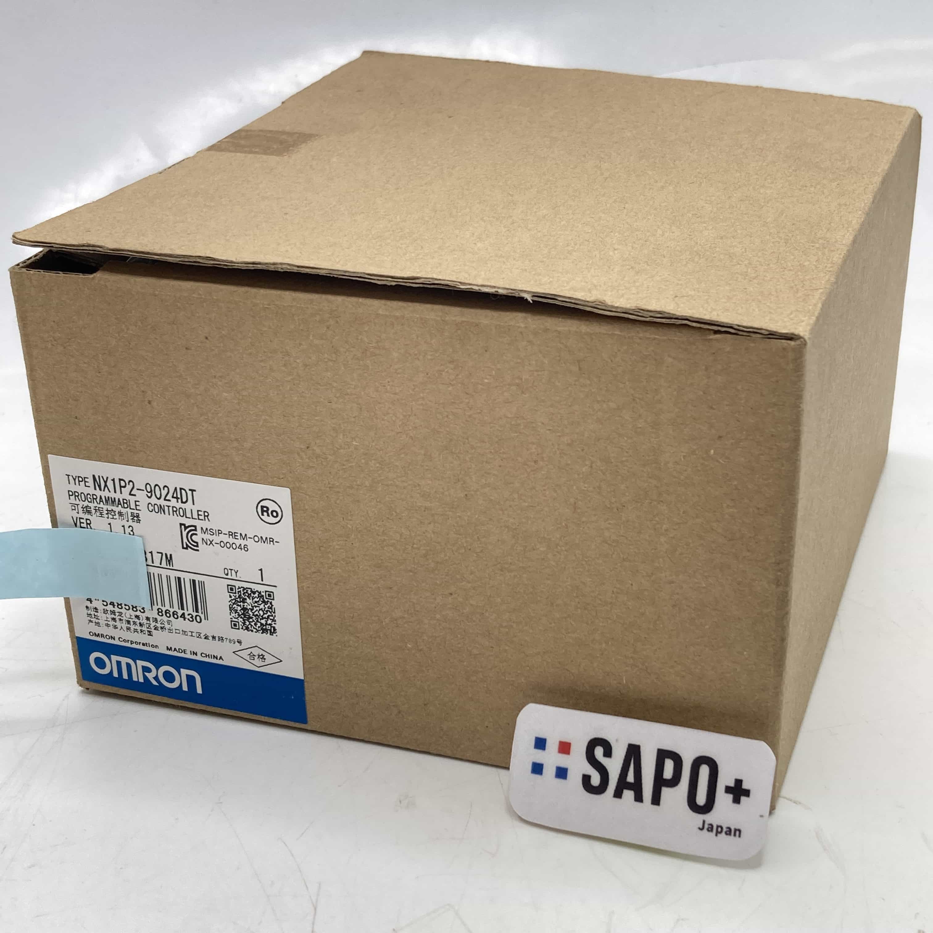 NX1P2-9024DT Ver.1.13 箱開封済 NX1Pシリーズ CPUユニット（PLC） オムロン