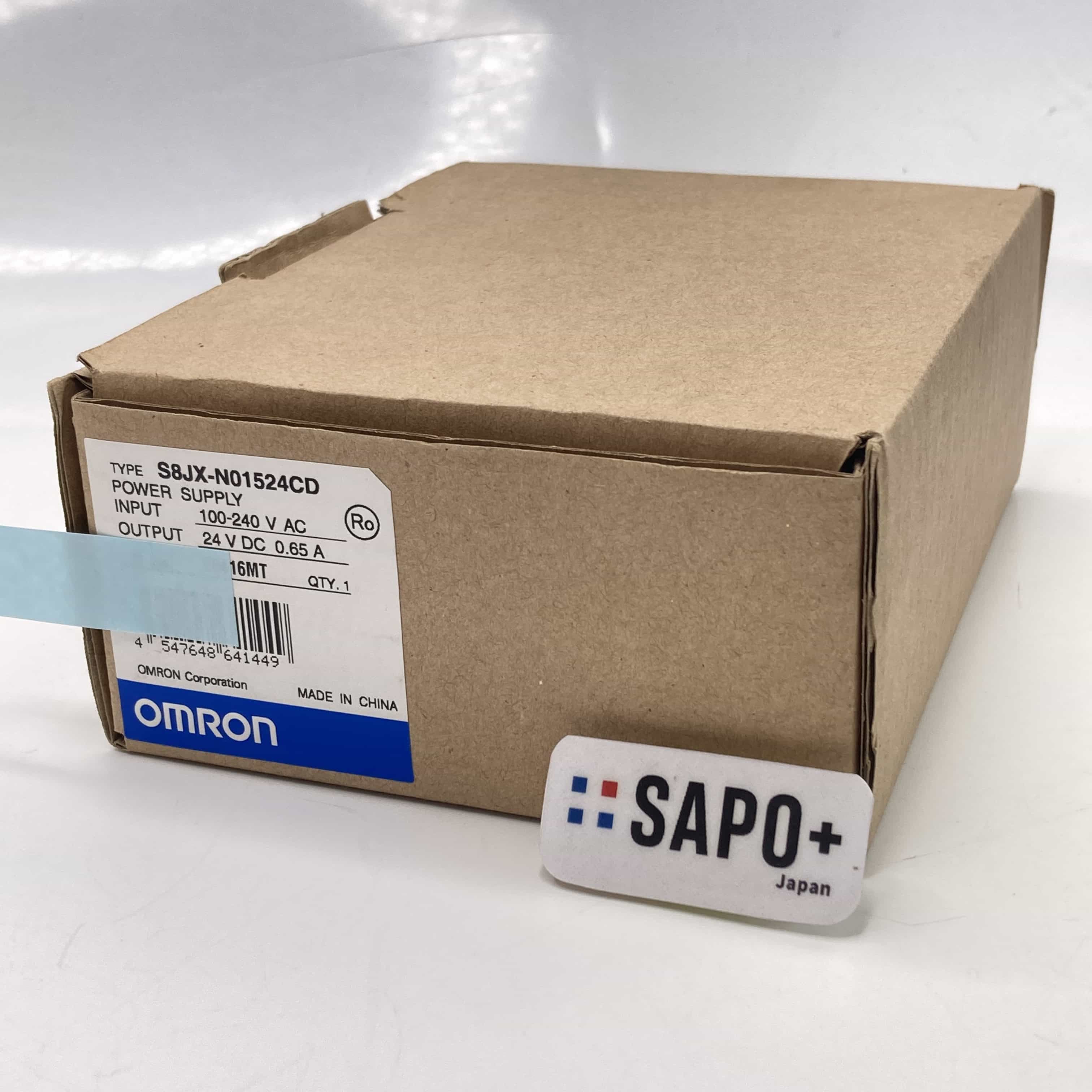 S8JX-N01524CD 箱内梱包材なし/やや傷あり S8JXシリーズ スイッチングパワーサプライ オムロン