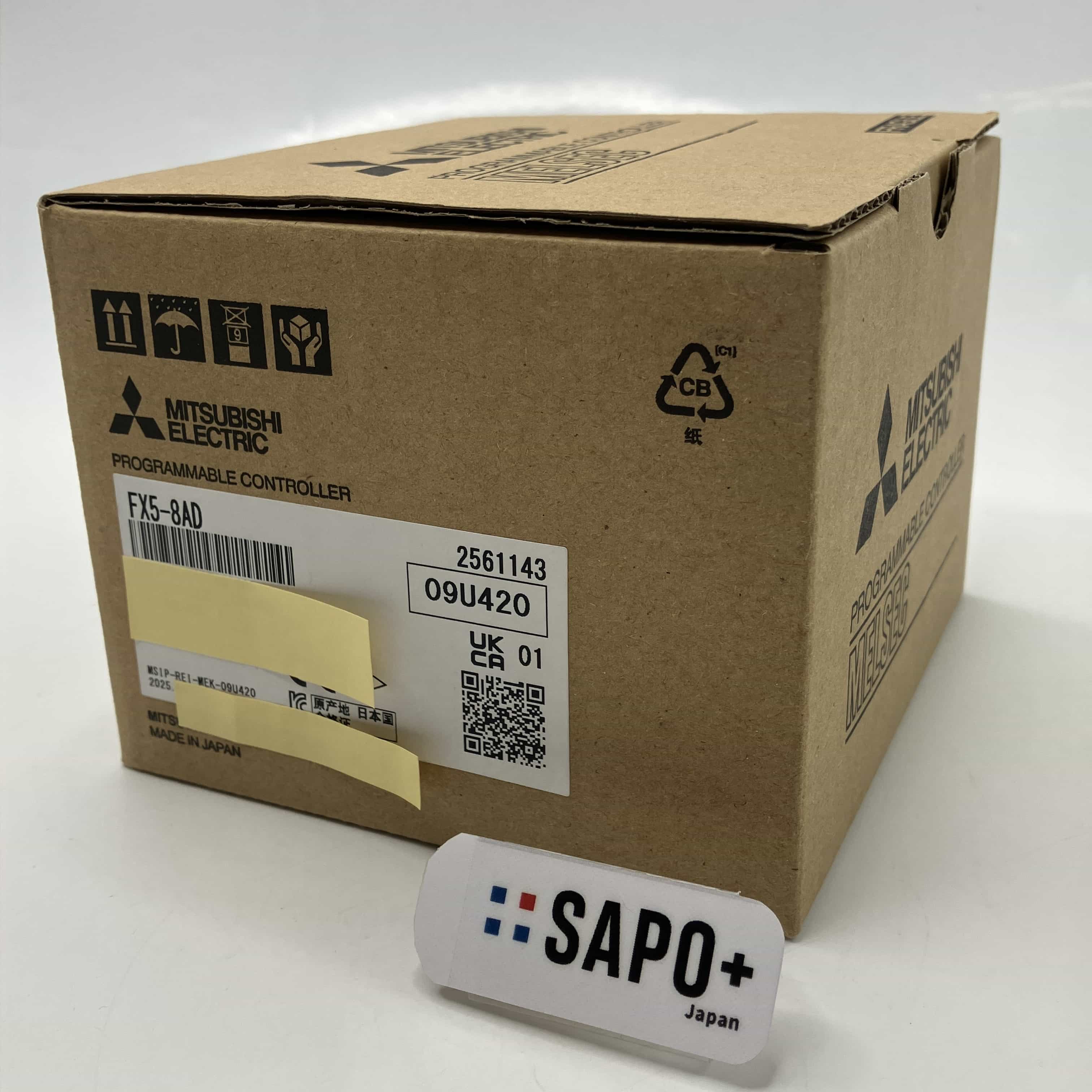 FX5-8AD 2025年製 アナログ入力ユニット 三菱電機