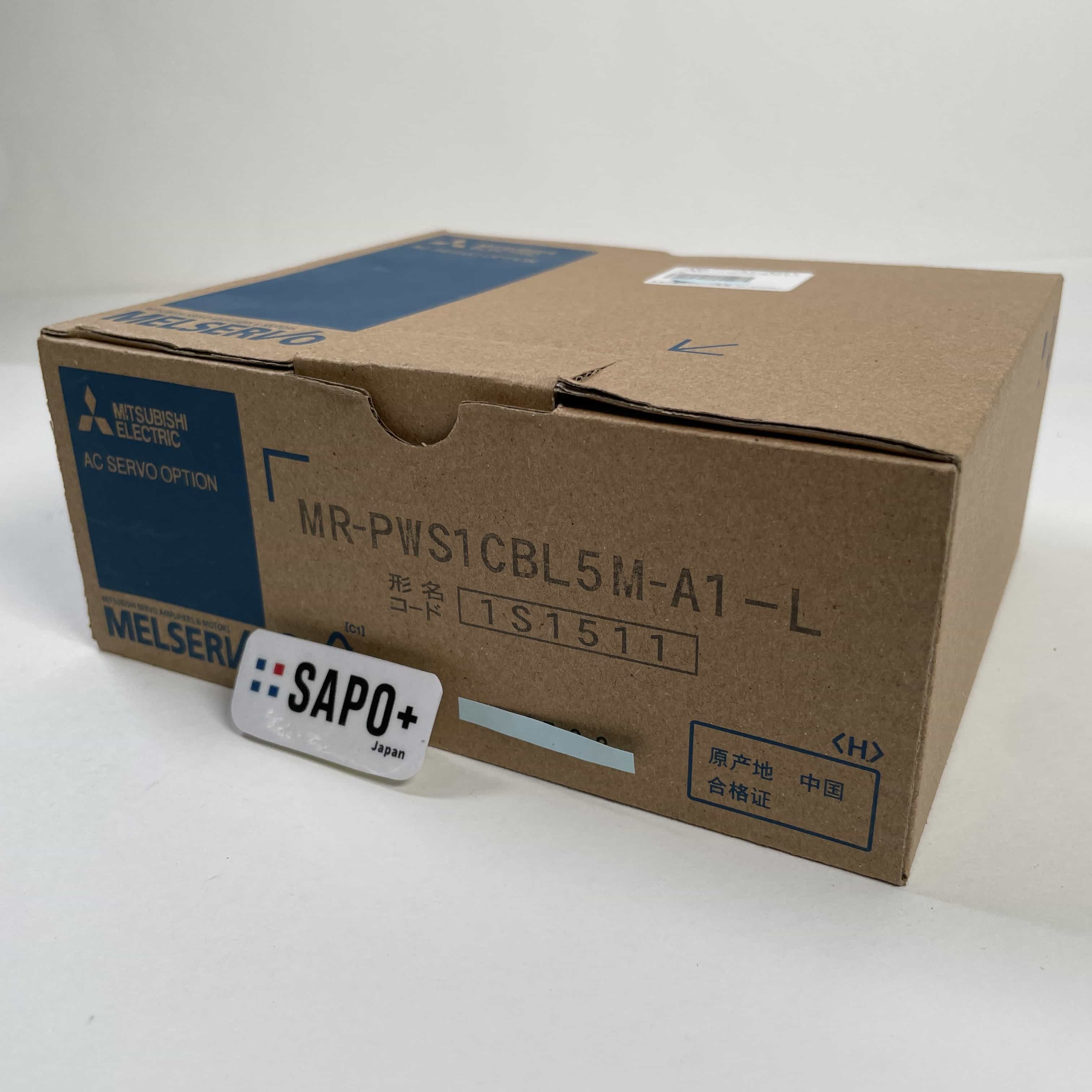 MR-PWS1CBL5M-A1-L  箱潰れ有 サーボアンプ用電源ケーブル 三菱電機