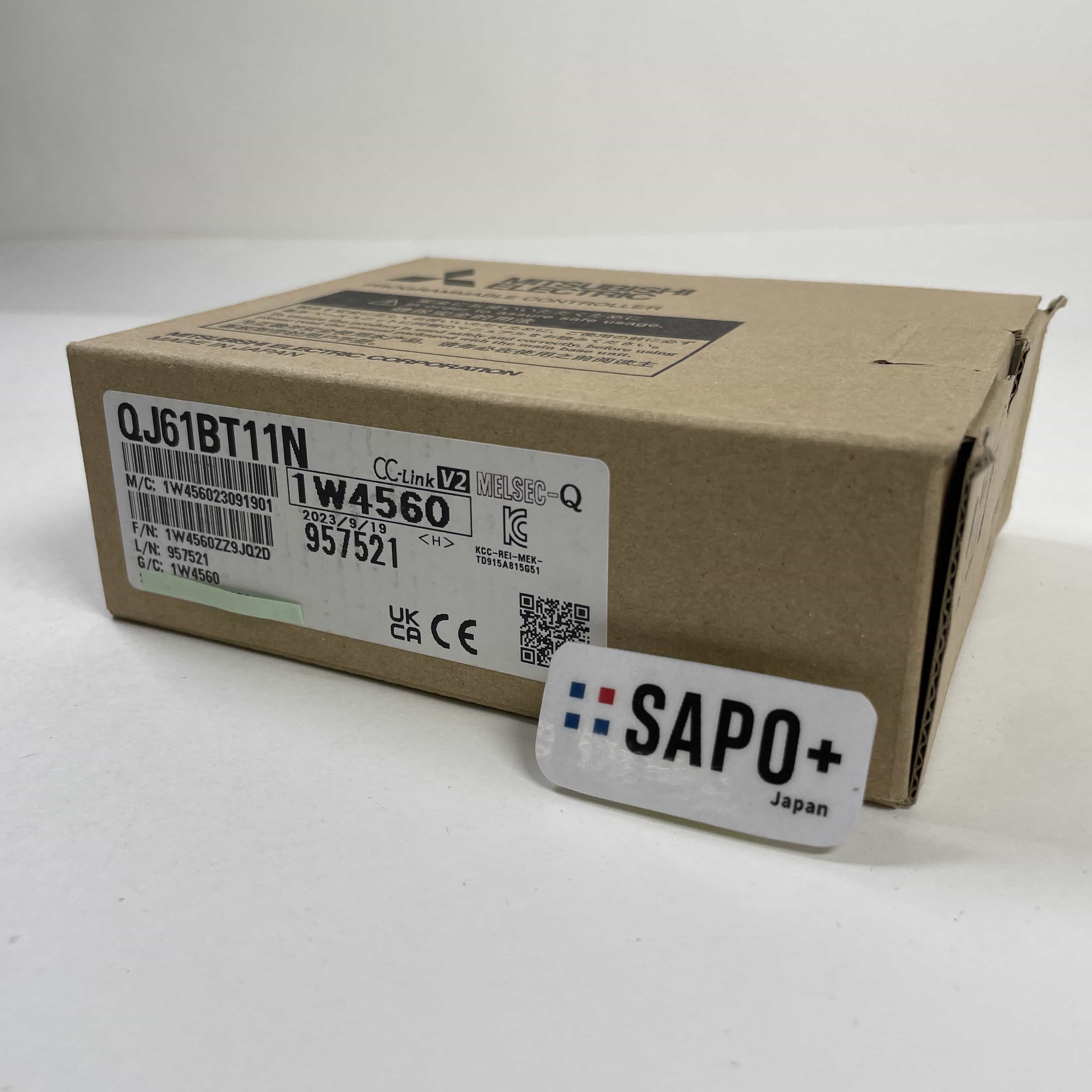 QJ61BT11N 2023年製 箱潰れ有/テープ付着跡有 CC-Link通信ユニット 三菱電機