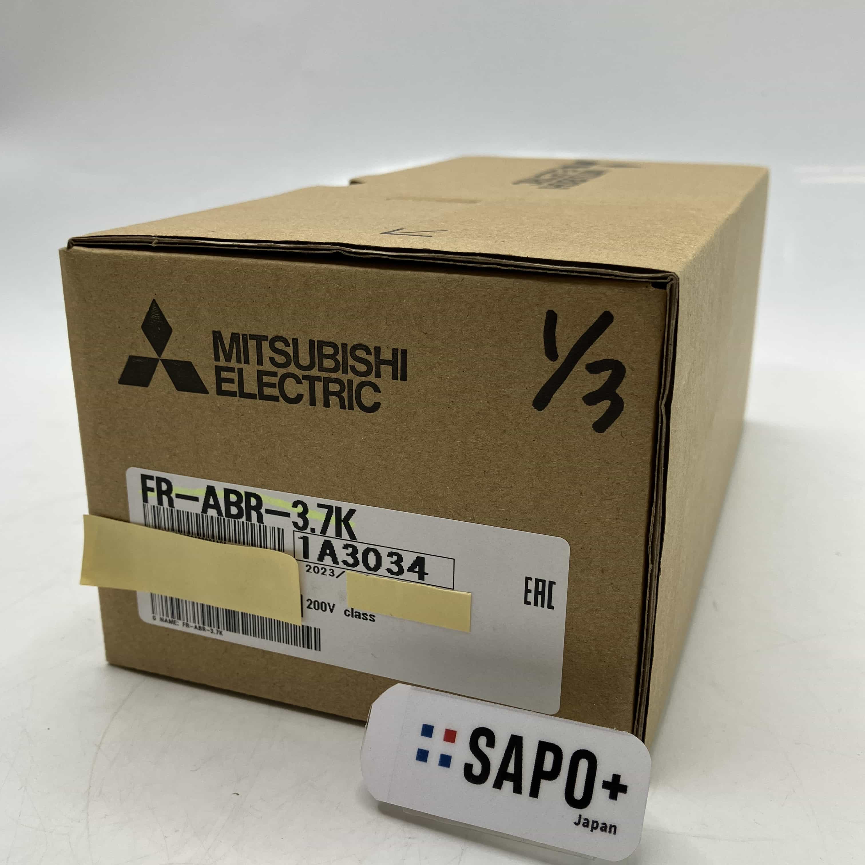 FR-ABR-3.7K 2023年製 印字有/テープ付着跡有/箱は選べません 高耐久外部ブレーキ抵抗器 三菱電機