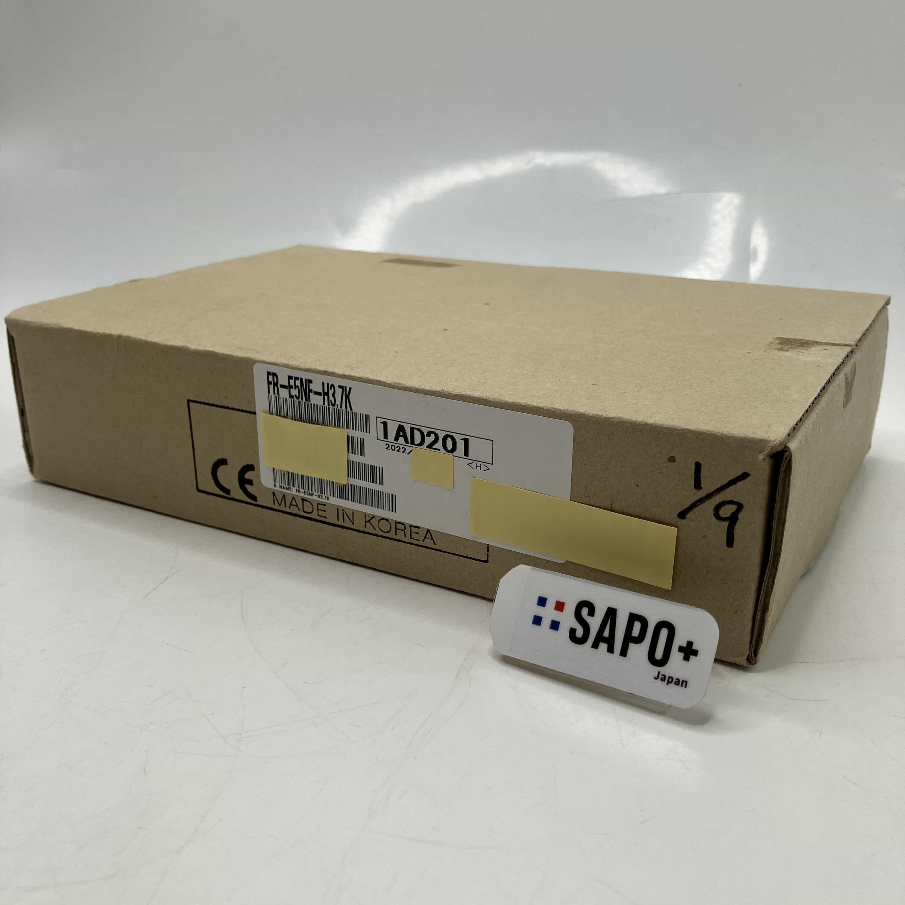 FR-E5NF-H3.7K 2022年製 箱潰れ有/印字有/テープ付着有 インバータ FREQROL-E500シリーズ 3.7kW 三菱電機