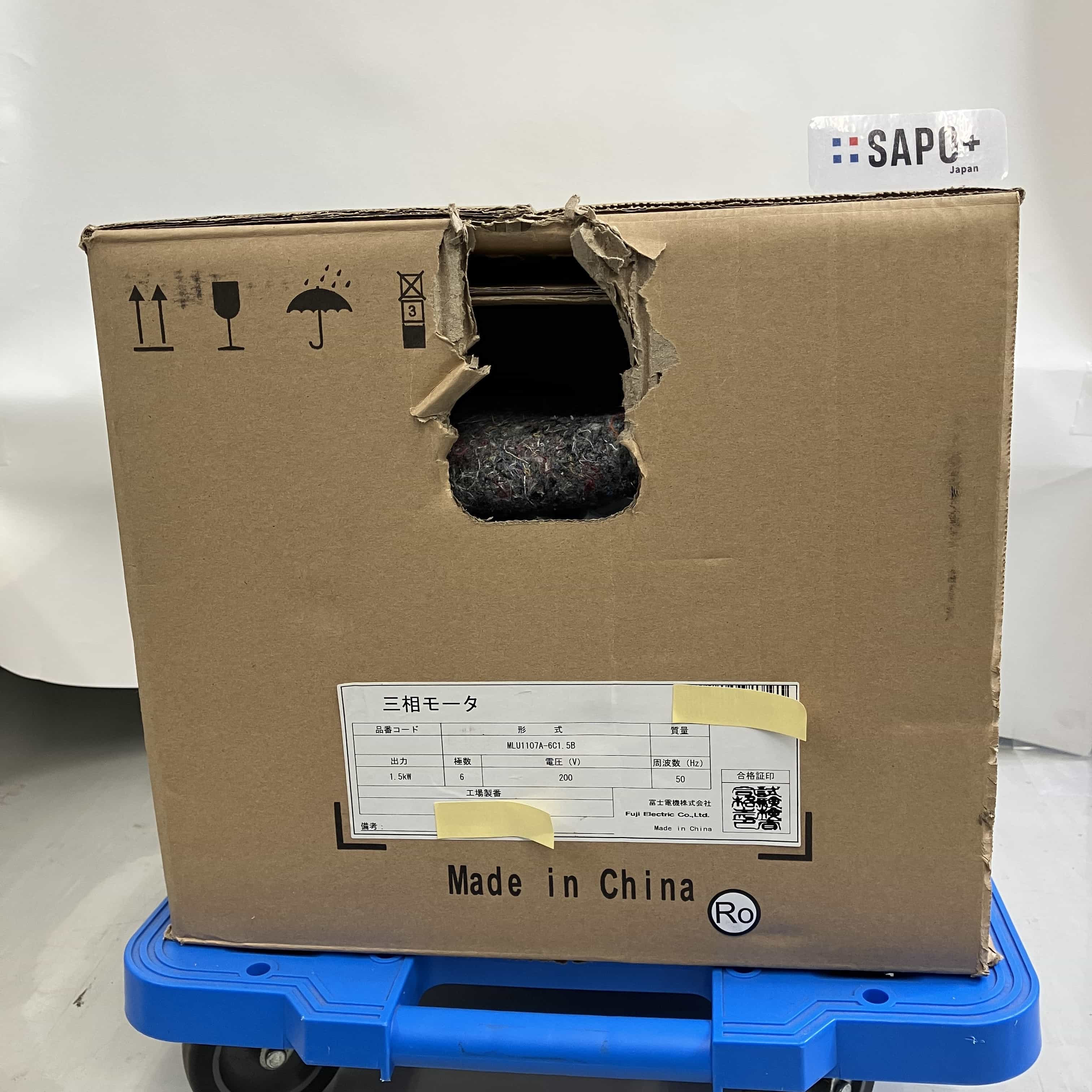 MLU1133B-4U220S*5.5KW-L-UL  箱破れ有/箱潰れ有/汚れ有/テープ付着跡有 無停電電源装置（UPS） 富士電機