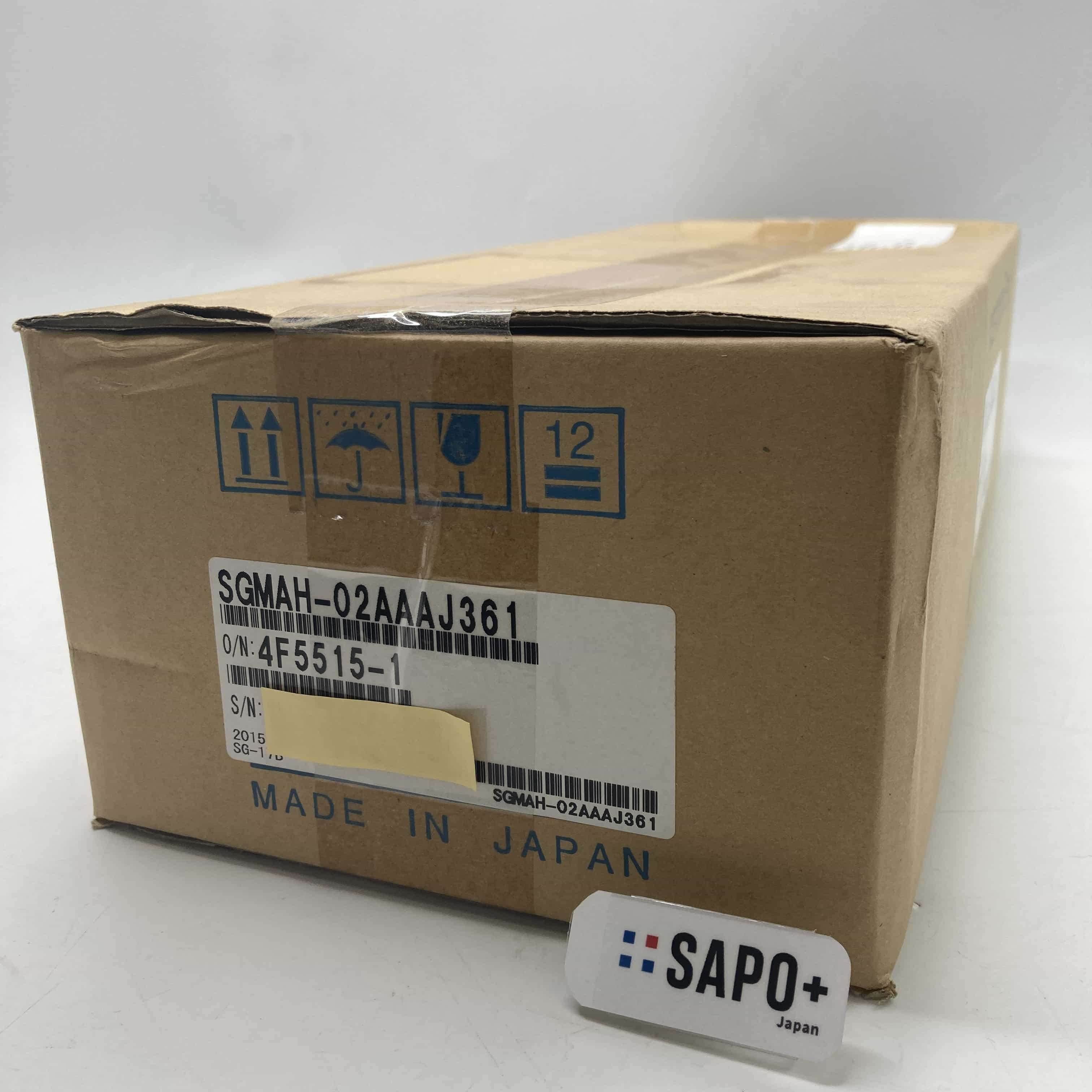 SGMAH-02AAAJ361 2015年製 箱潰れ有/テープ付着有 サーボモータ SGMAHシリーズ 安川電機
