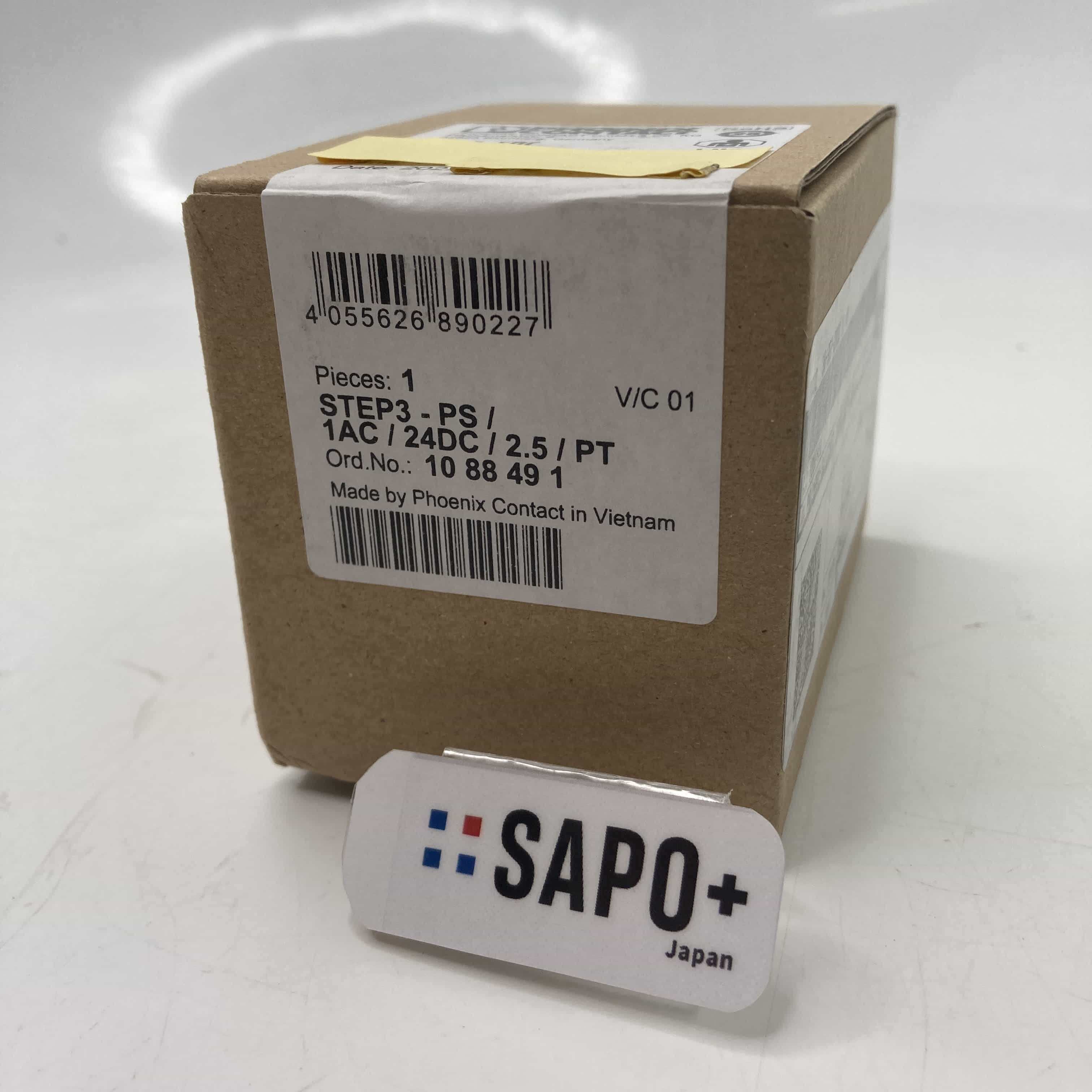 STEP3-PS/1AC/24DC/2.5/PT 2022年製 箱潰れ有/汚れ有/テープ付着有 パワーサプライ 24V 2.5A Phoenix Contact