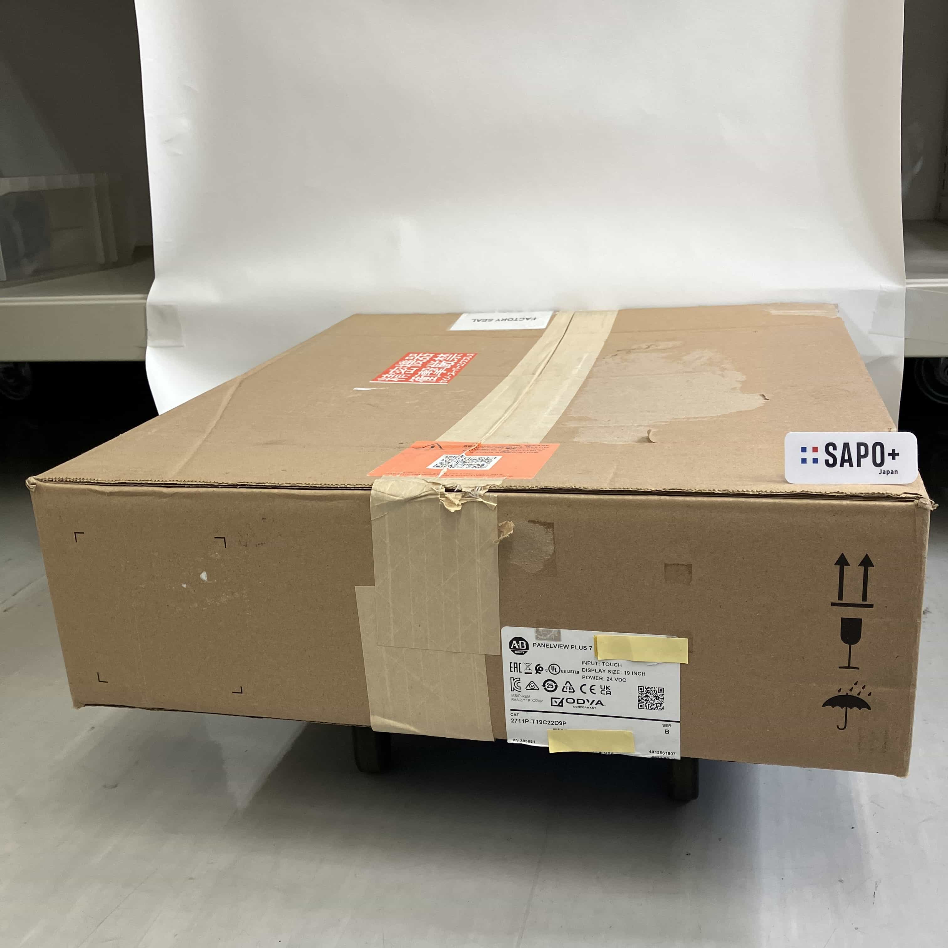 2711P-T19C22D9P 2022年製 箱破れ有/汚れ有/テープ付着有 Allen-Bradley PanelView Plus 7 グラフィックターミナル Allen-Bradley