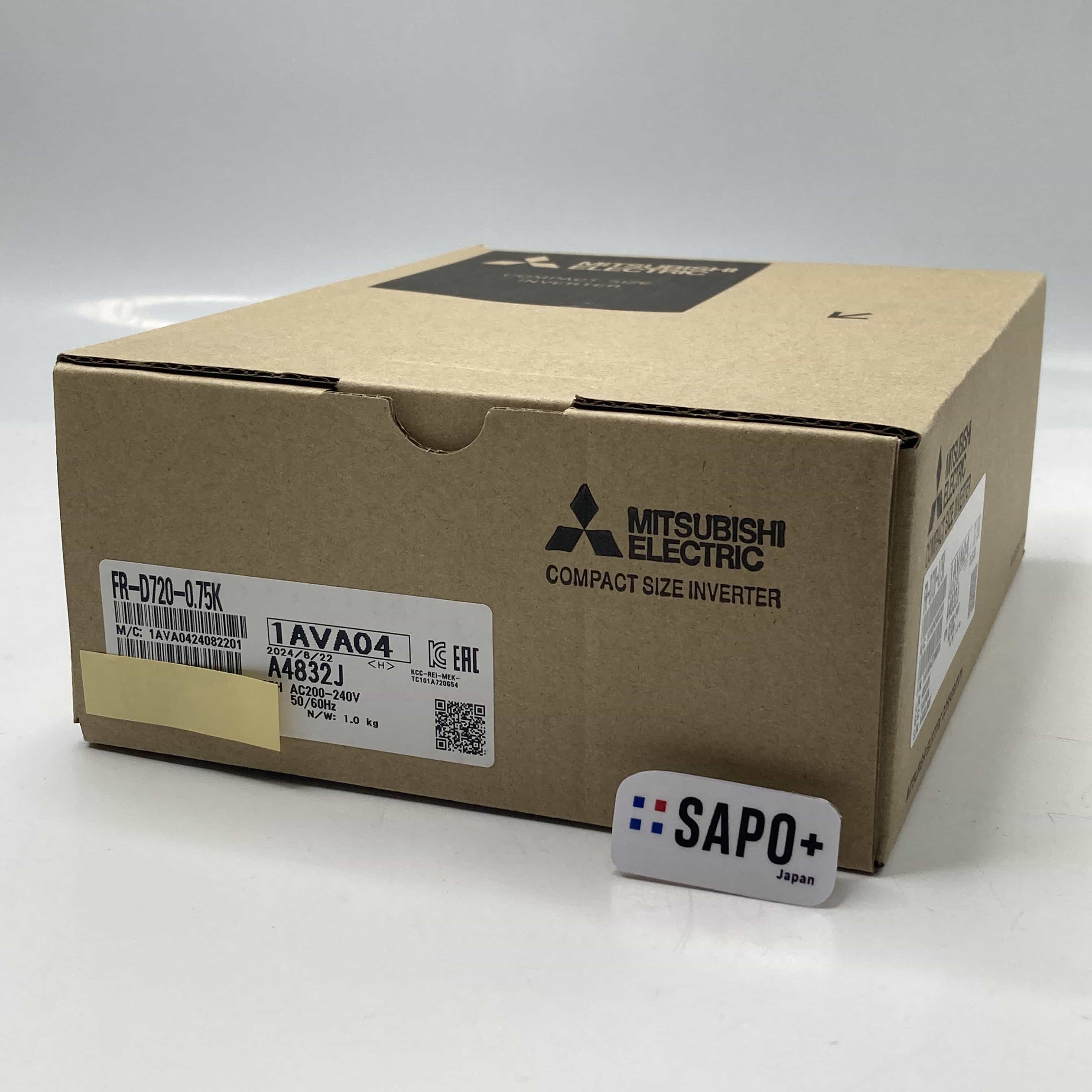 FR-D720-0.75K 2024年製 インバータ 三菱電機