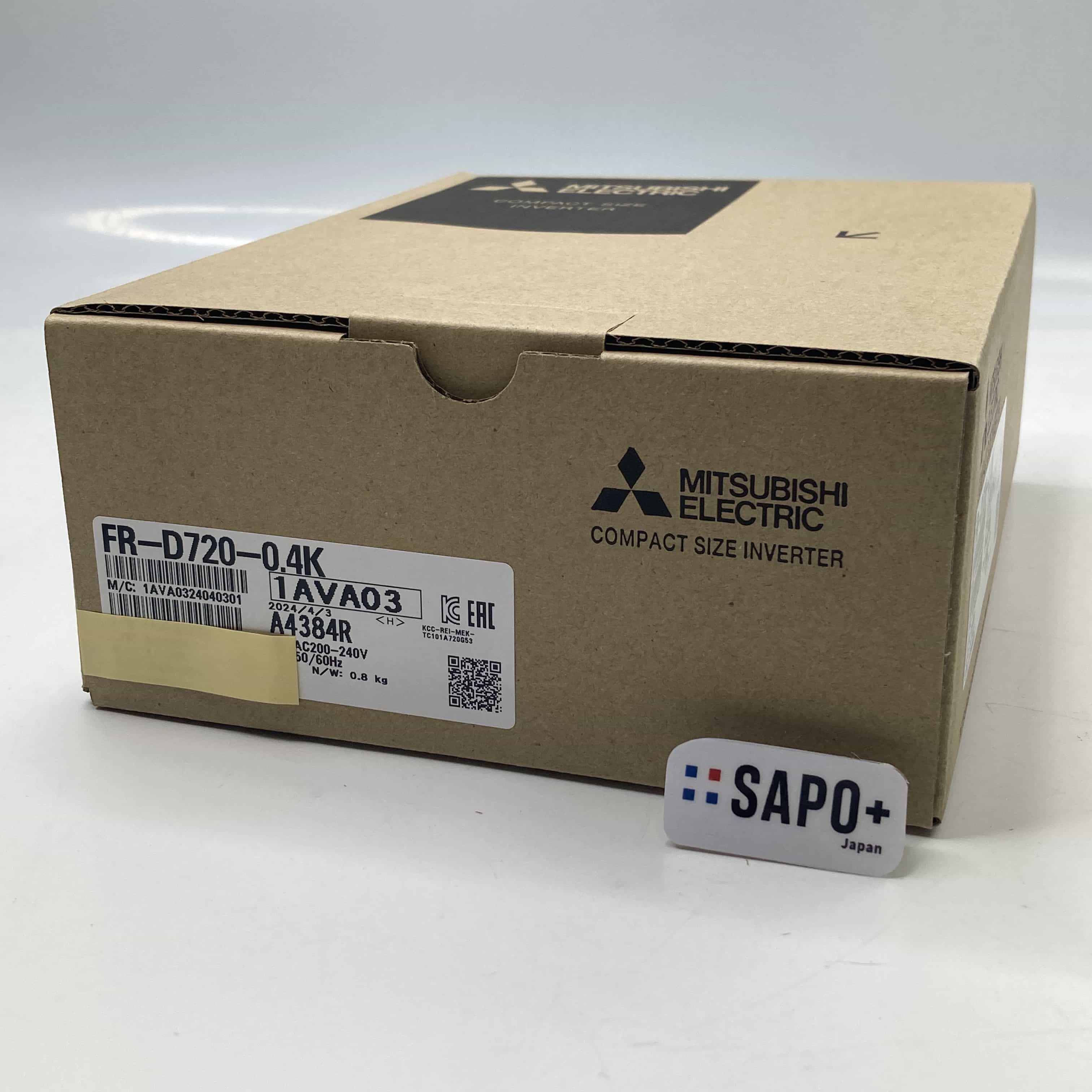 FR-D720-0.4K 2024年製 インバータ 三菱電機