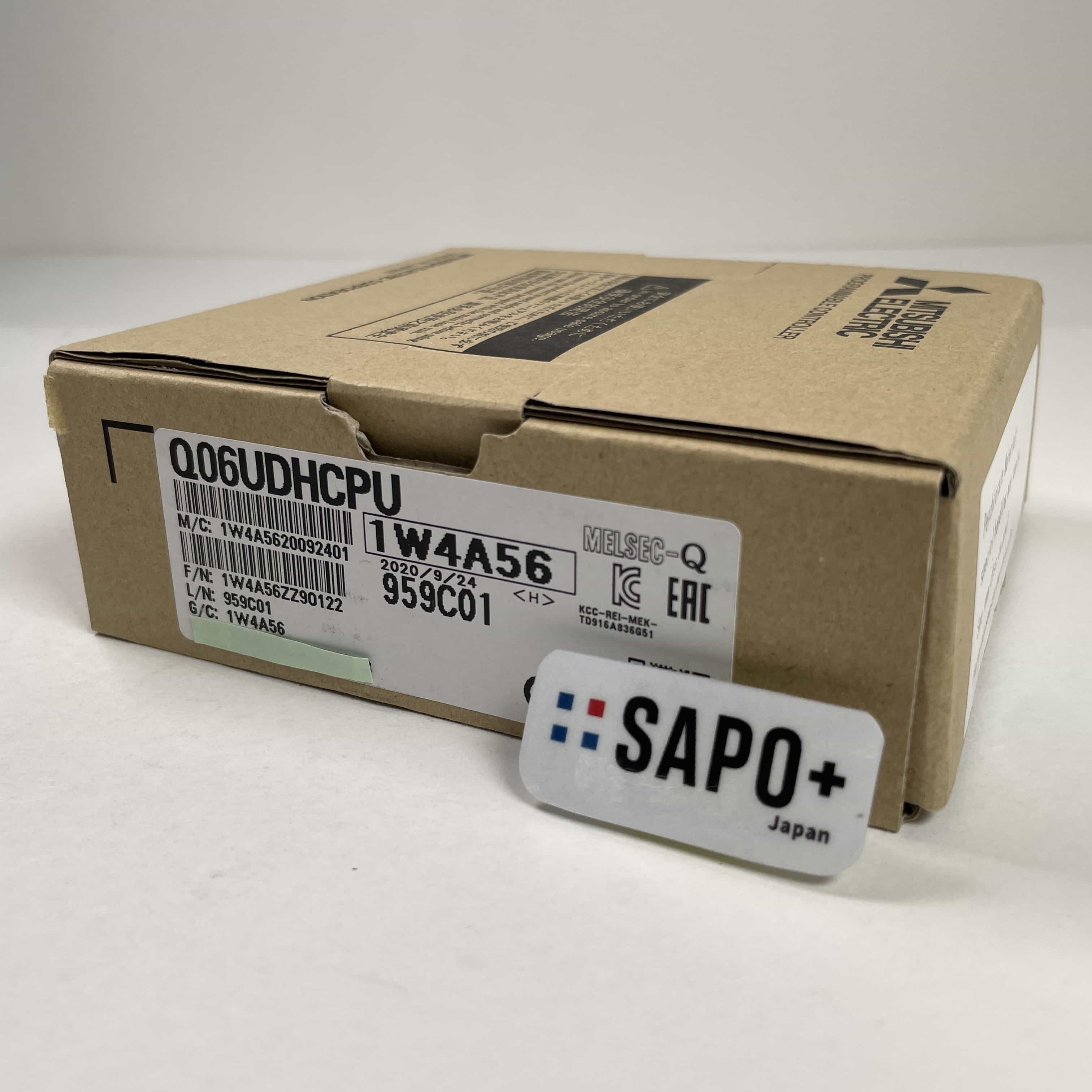 Q06UDHCPU 2020年製 テープ付着跡有 CPUユニット 三菱電機
