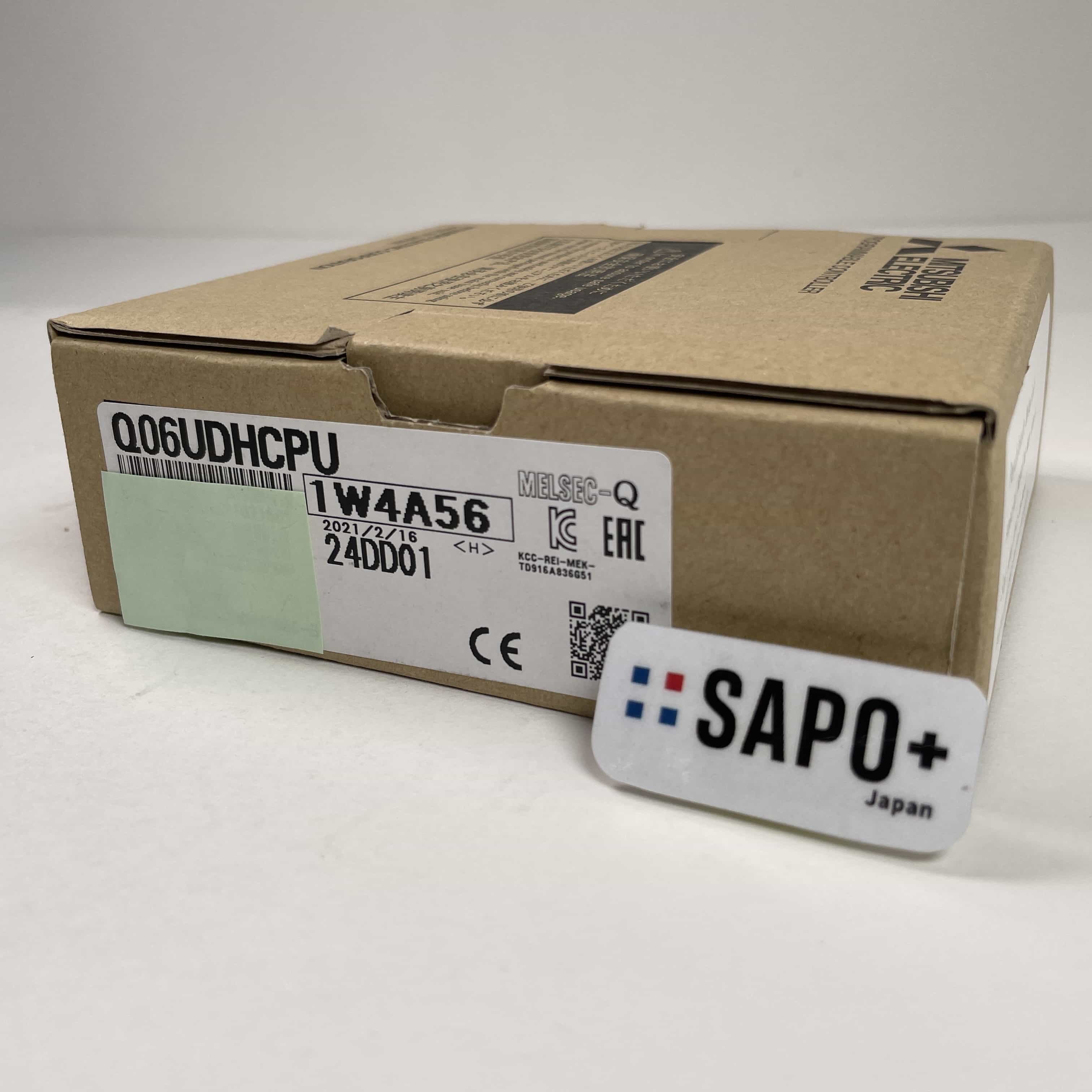Q06UDHCPU 2021年製 テープ付着跡有 CPUユニット 三菱電機