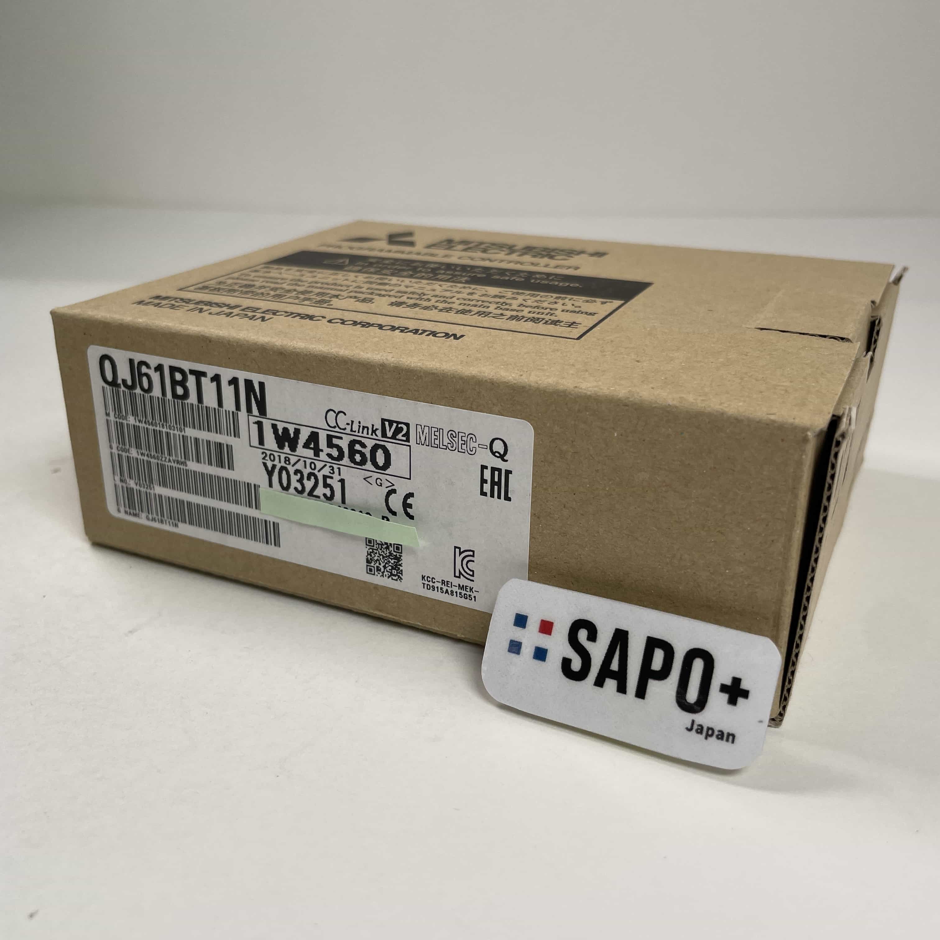 QJ61BT11N 2018年製 テープ付着跡有 CC-Linkインタフェースユニット 三菱電機