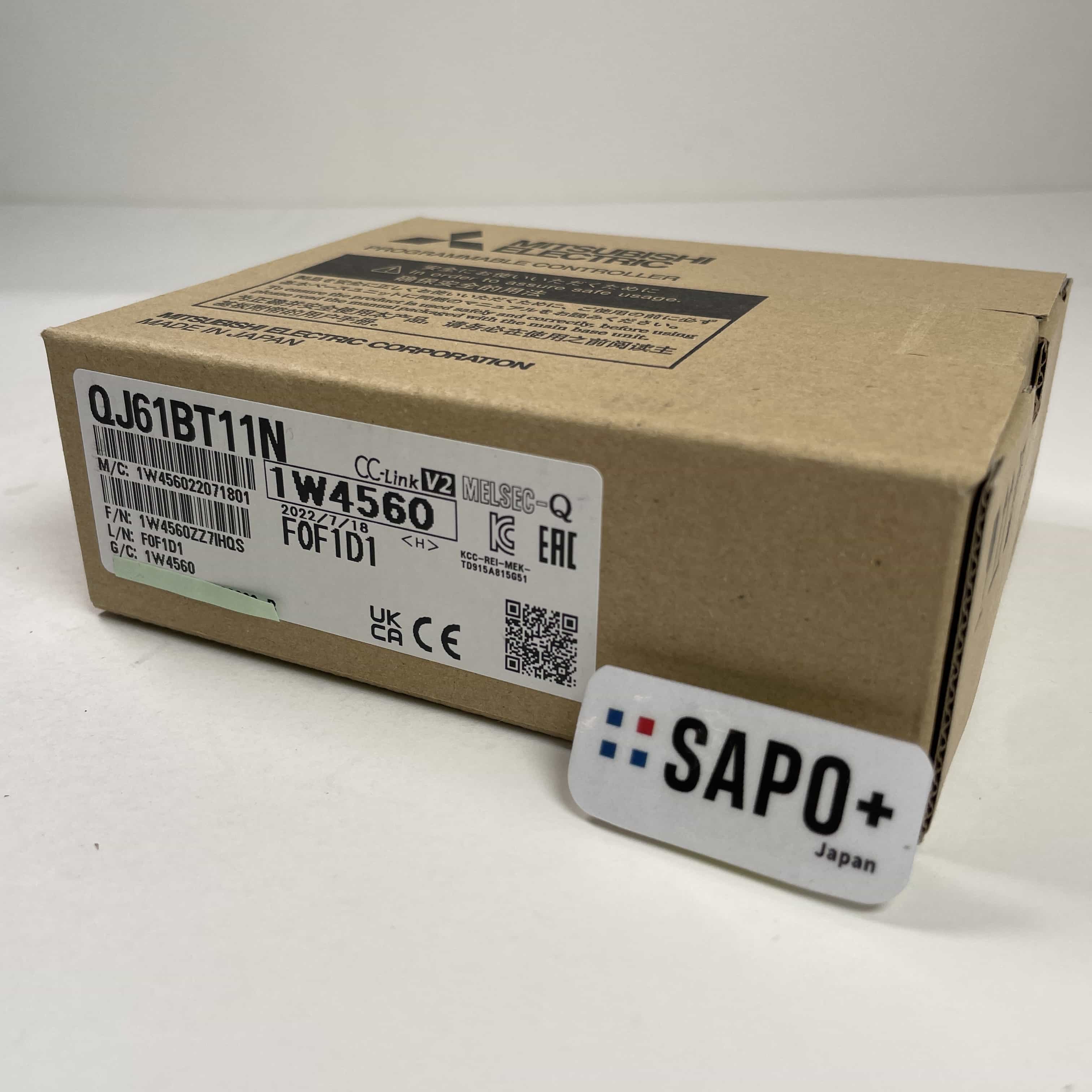 QJ61BT11N 2022年製 テープ付着跡有 CC-Linkインタフェースユニット 三菱電機