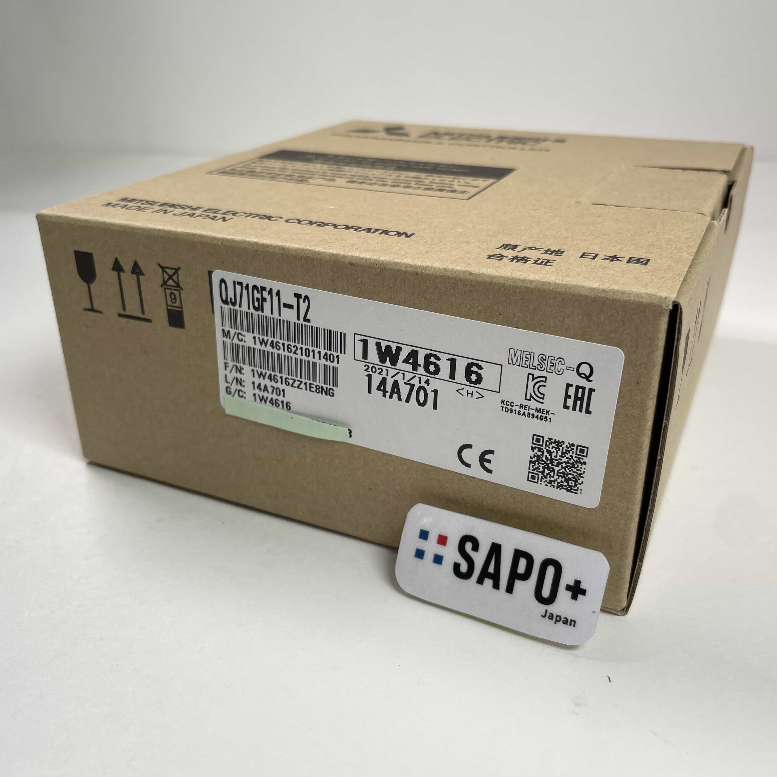 QJ71GF11-T2 2021年製 テープ付着跡有 光ファイバーネットワークユニット 三菱電機
