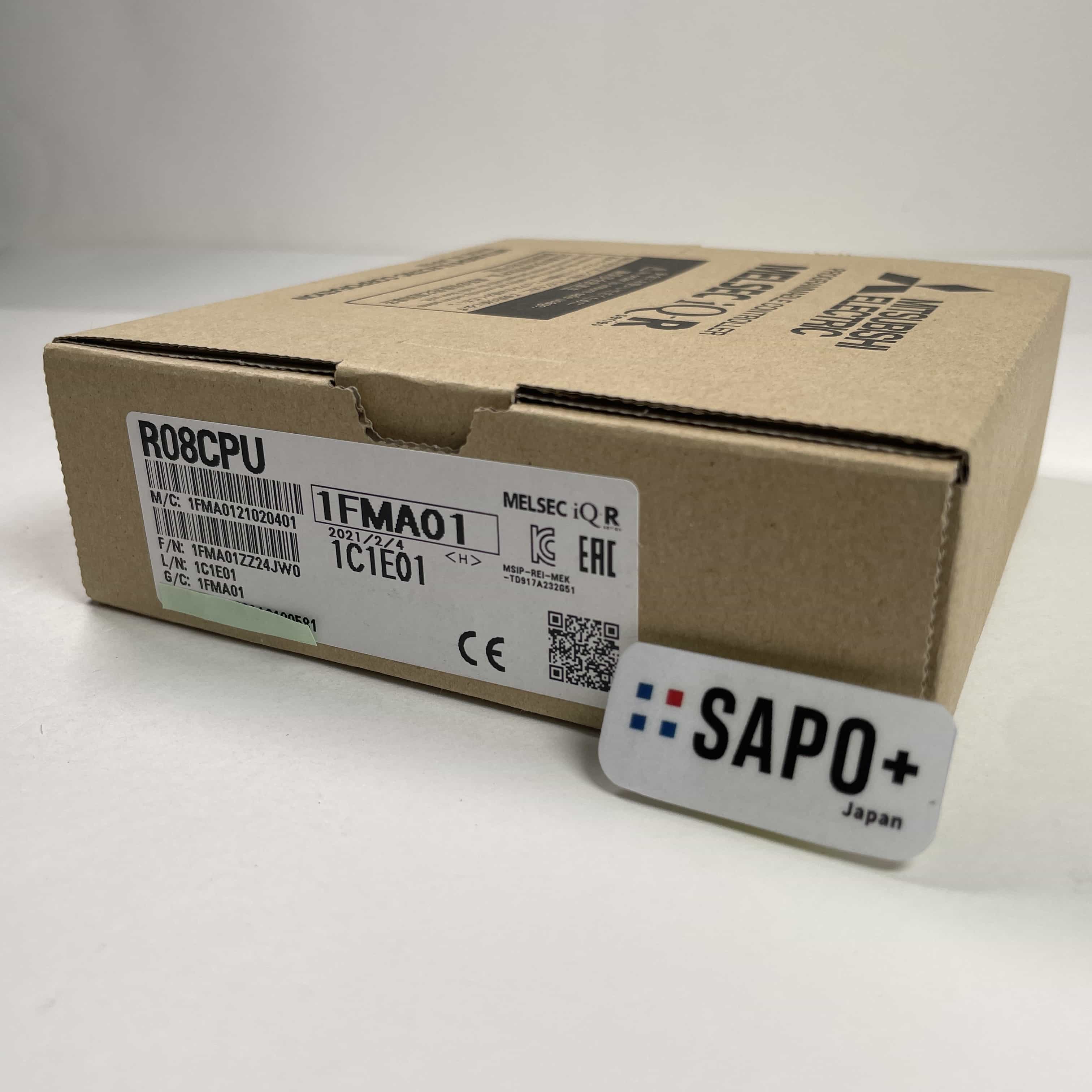 R08CPU 2021年製 テープ付着跡有 CPUユニット 三菱電機